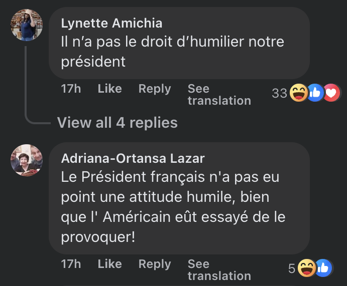 Commentaires d'internautes | Source : Facebook/Gala