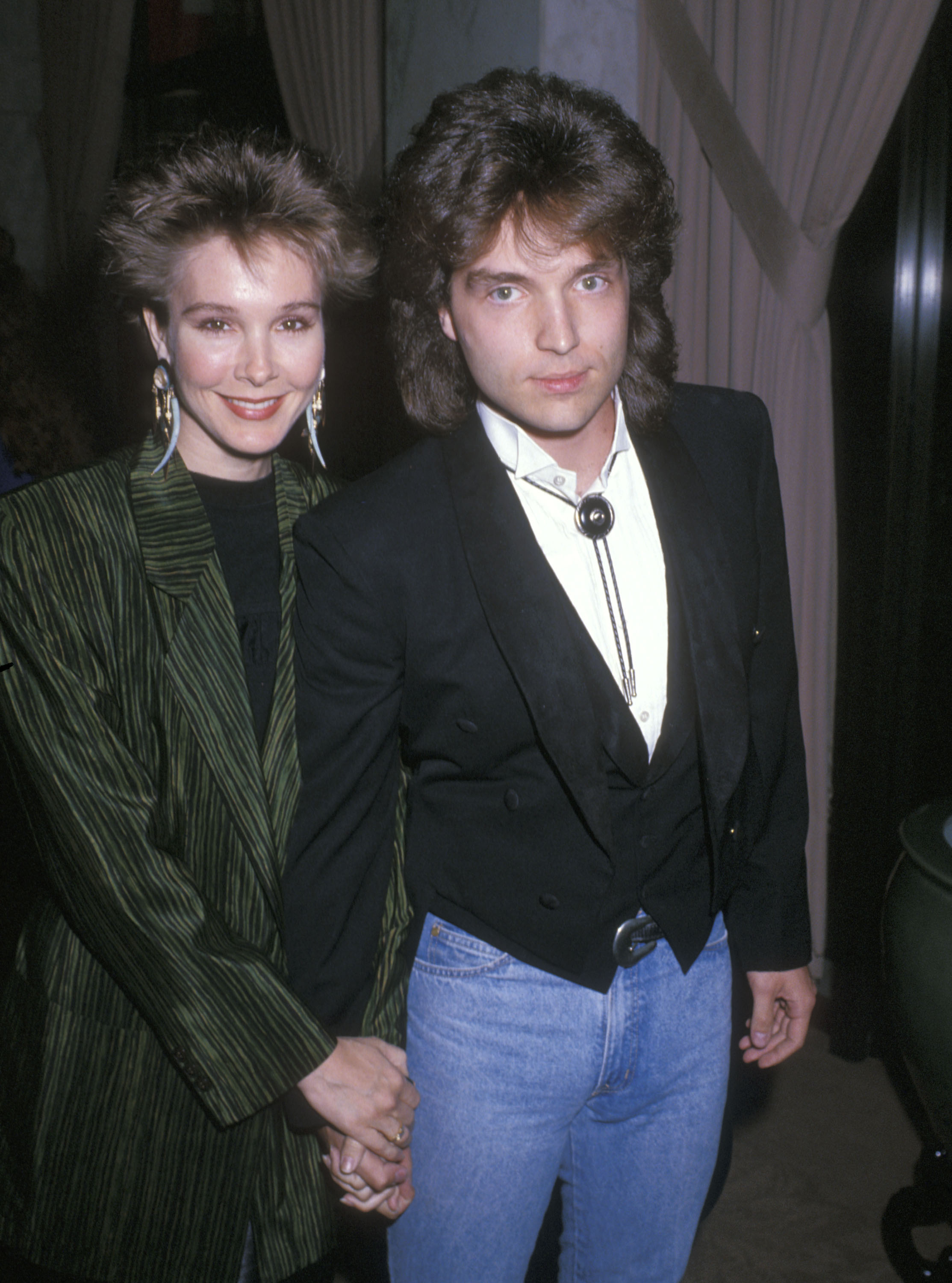 Cynthia Rhodes et Richard Marx assistent à la sixième cérémonie annuelle des ASCAP Pop Music Awards le 15 mai 1989 | Source : Getty Images