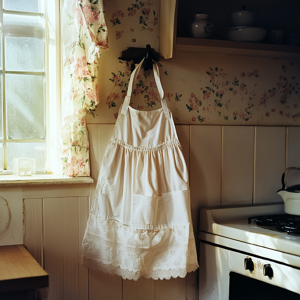 Un tablier accroché dans une cuisine | Source : Midjourney