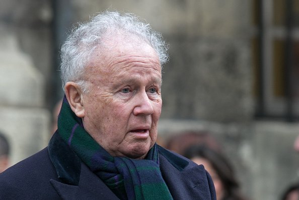 Philippe Bouvard à l'église Saint-Germain-des-Prés à Paris, France. | Photo : Getty Images