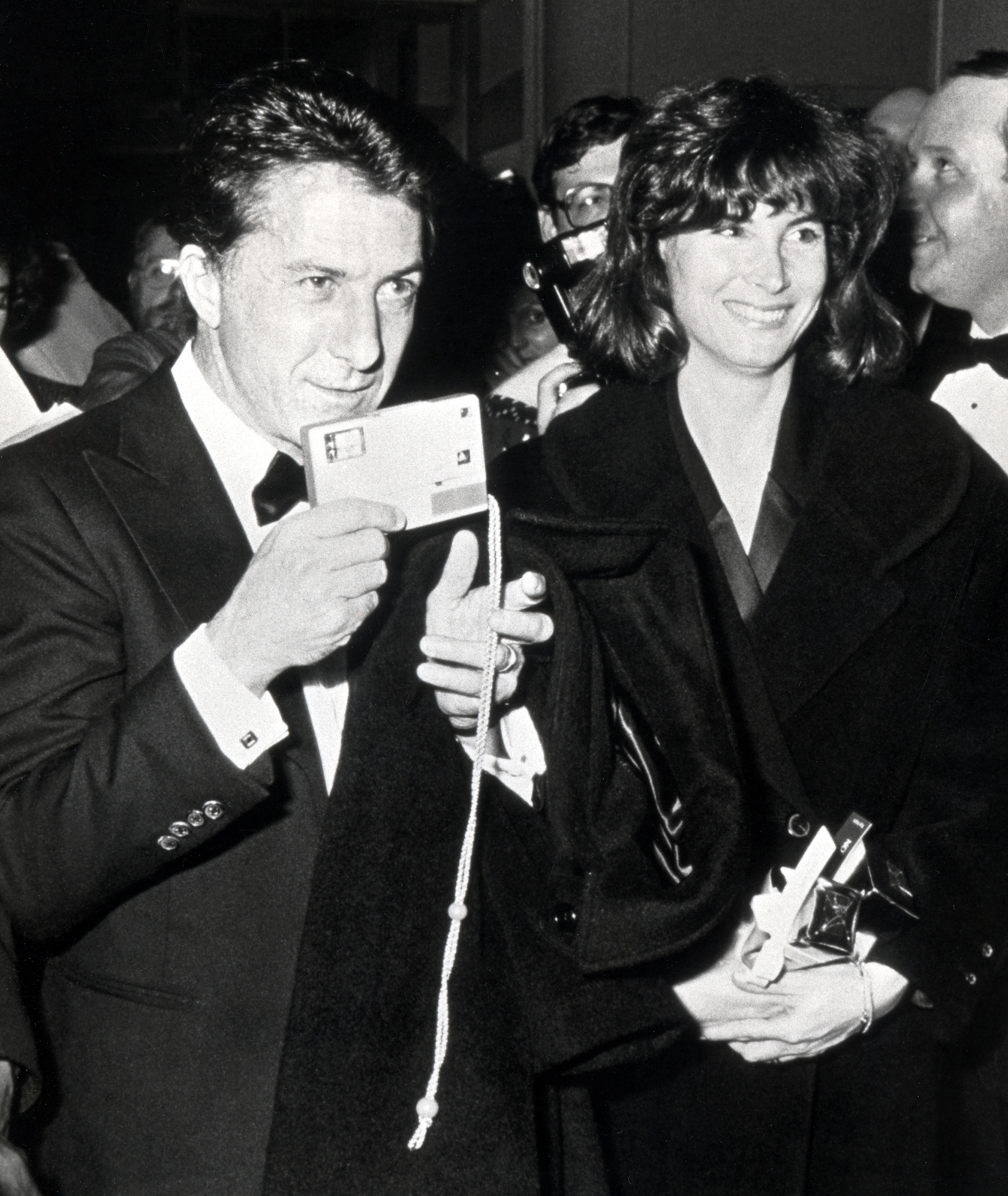 L'acteur et la femme lors de l'America Museum of Moving Images Tribute to Elia Kazan à New York le 19 janvier 1987. | Source : Getty Images