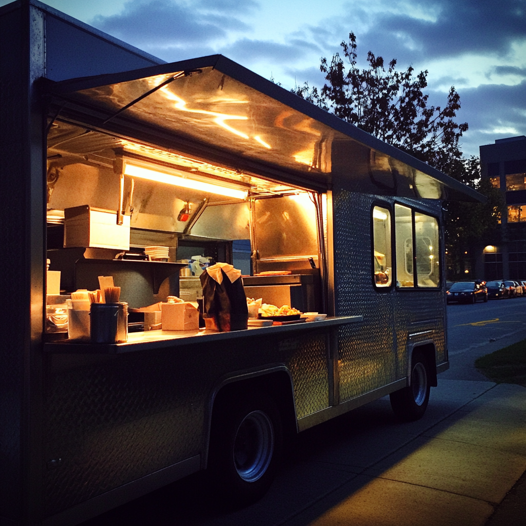 Un food truck | Source : Midjourney