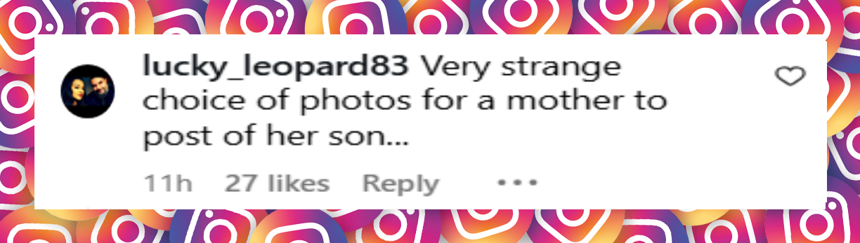 Commentaire d'un internaute sur la photo de Cruz Beckham figurant dans le post de vacances de Victoria Beckham, daté du 10 août 2025 | Source : Instagram/victoriabeckham