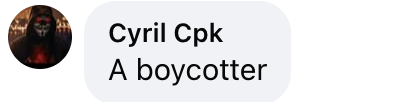 Commentaire d'un internaute sur les propos de Mathieu Kassovitz | Source : Facebook/Le Parti de la France