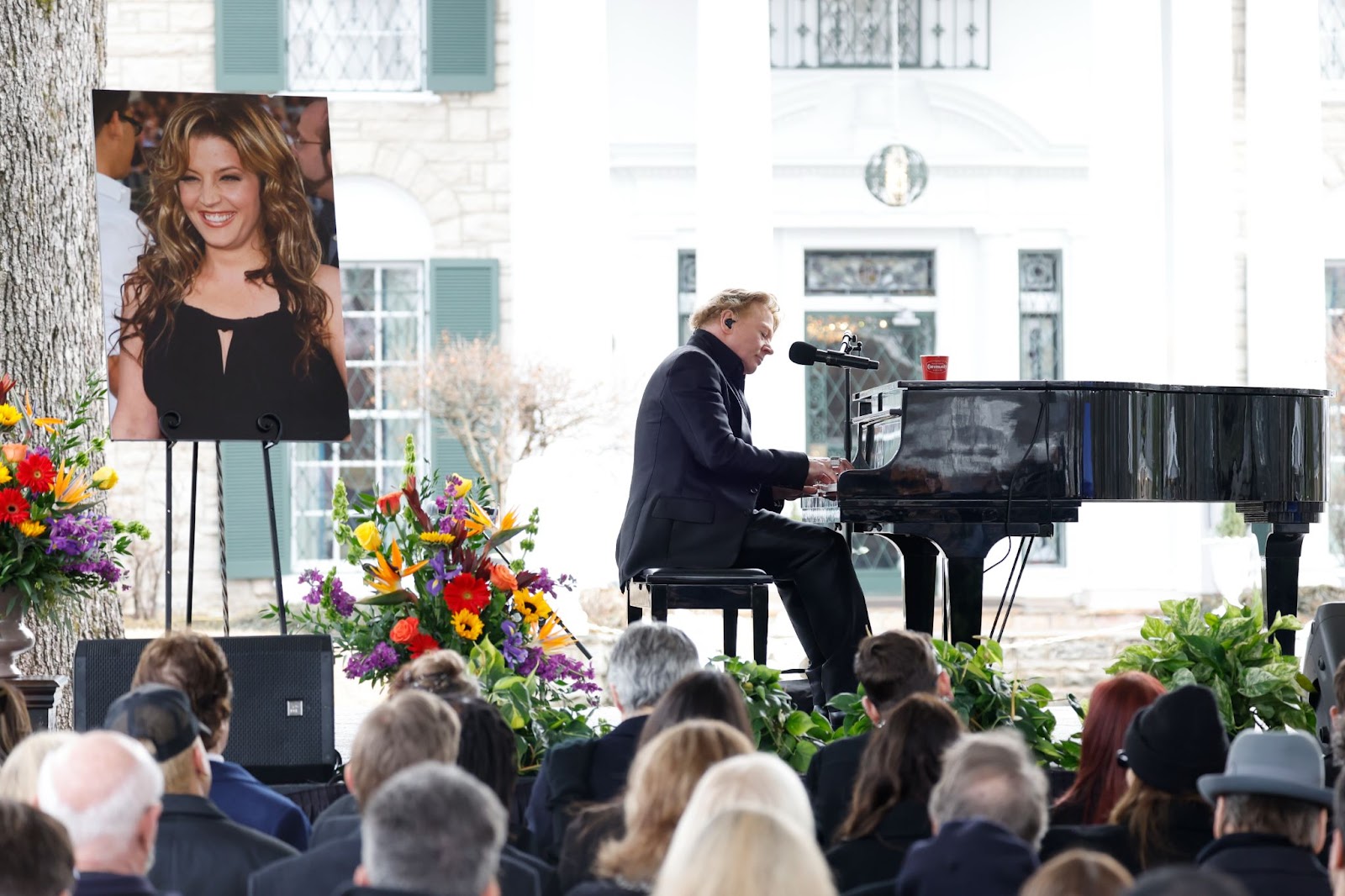 Axl Rose se produisant lors du mémorial public pour Lisa Marie Presley, le 22 janvier 2023, à Memphis, dans le Tennessee. | Source : Getty Images