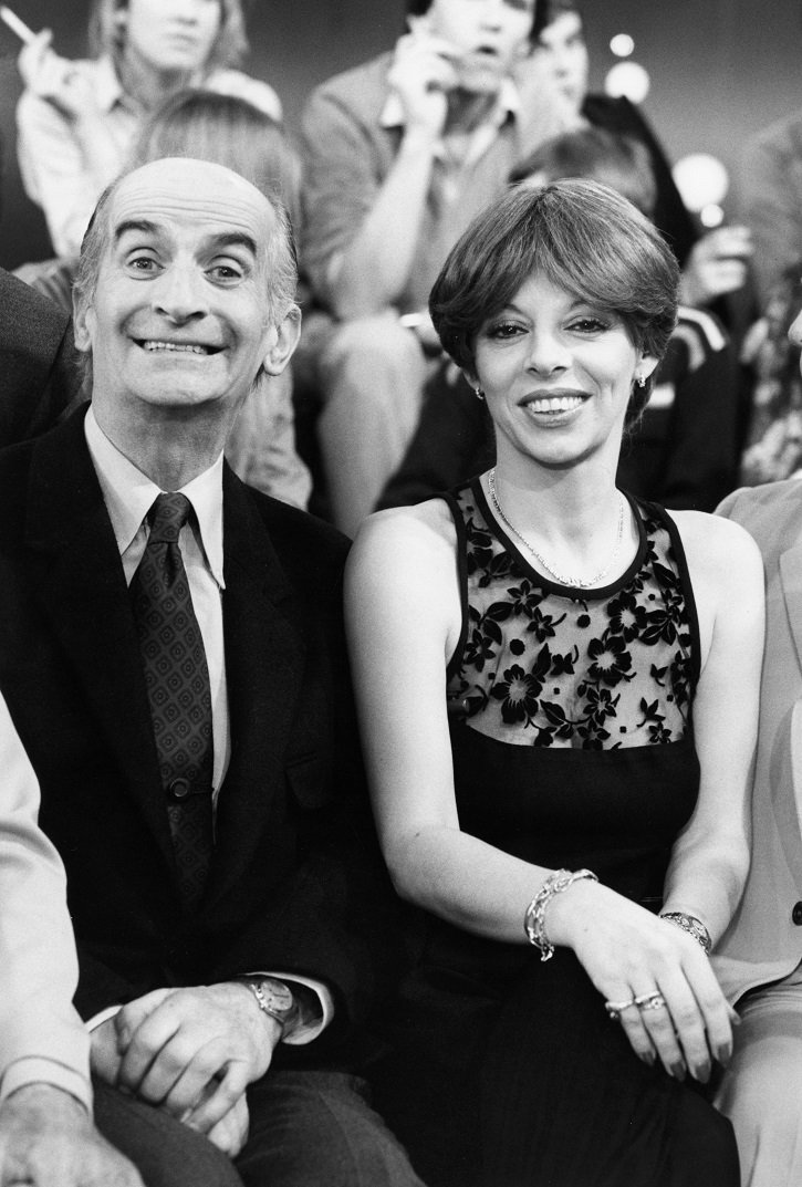 Louis de Funès et Macha Béranger | Photo : Getty Images.