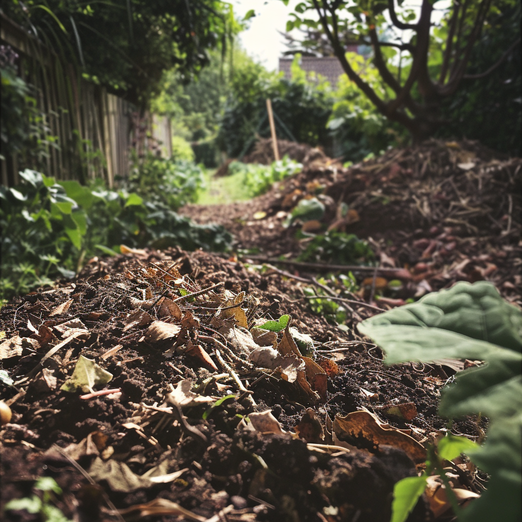 Un tas de compost | Source : Midjourney