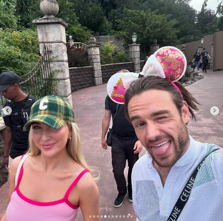 Kate Cassidy et Liam Payne à Disneyland, posté le 22 octobre 2024| Source : Instagram.com/kateecass