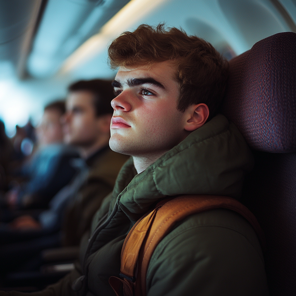 Un homme plongé dans ses pensées | Source : Midjourney