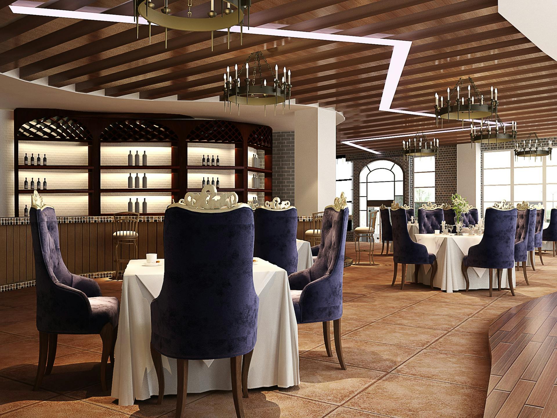 L'intérieur d'un restaurant | Source : Pexels