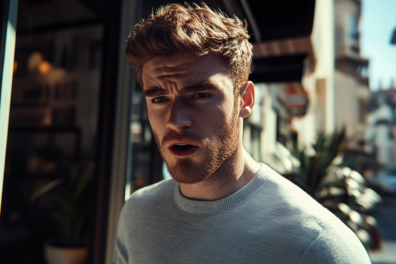 Un homme qui parle | Source : Midjourney