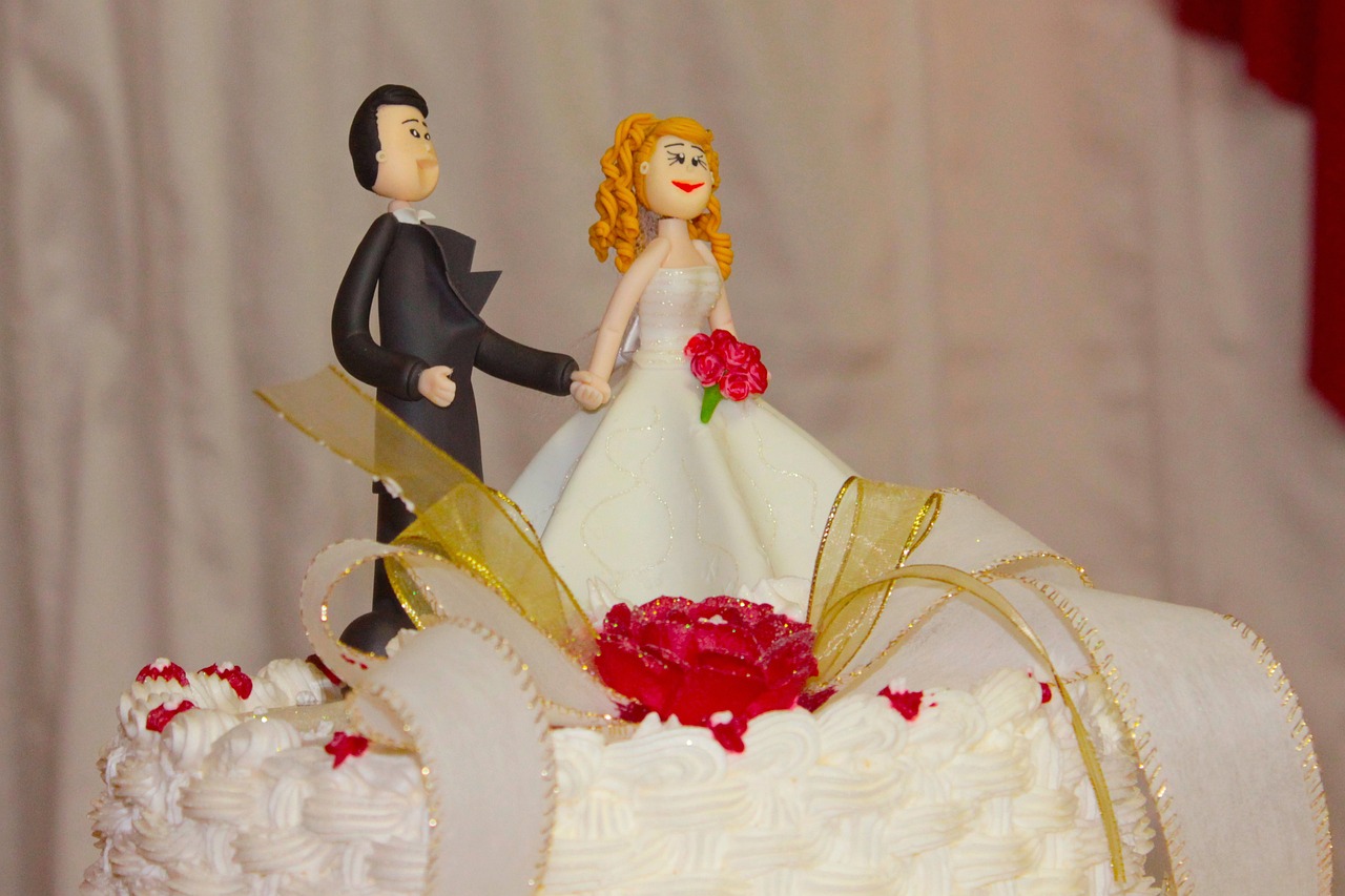 Un gâteau de gâteau de mariage | Source : Pixabay
