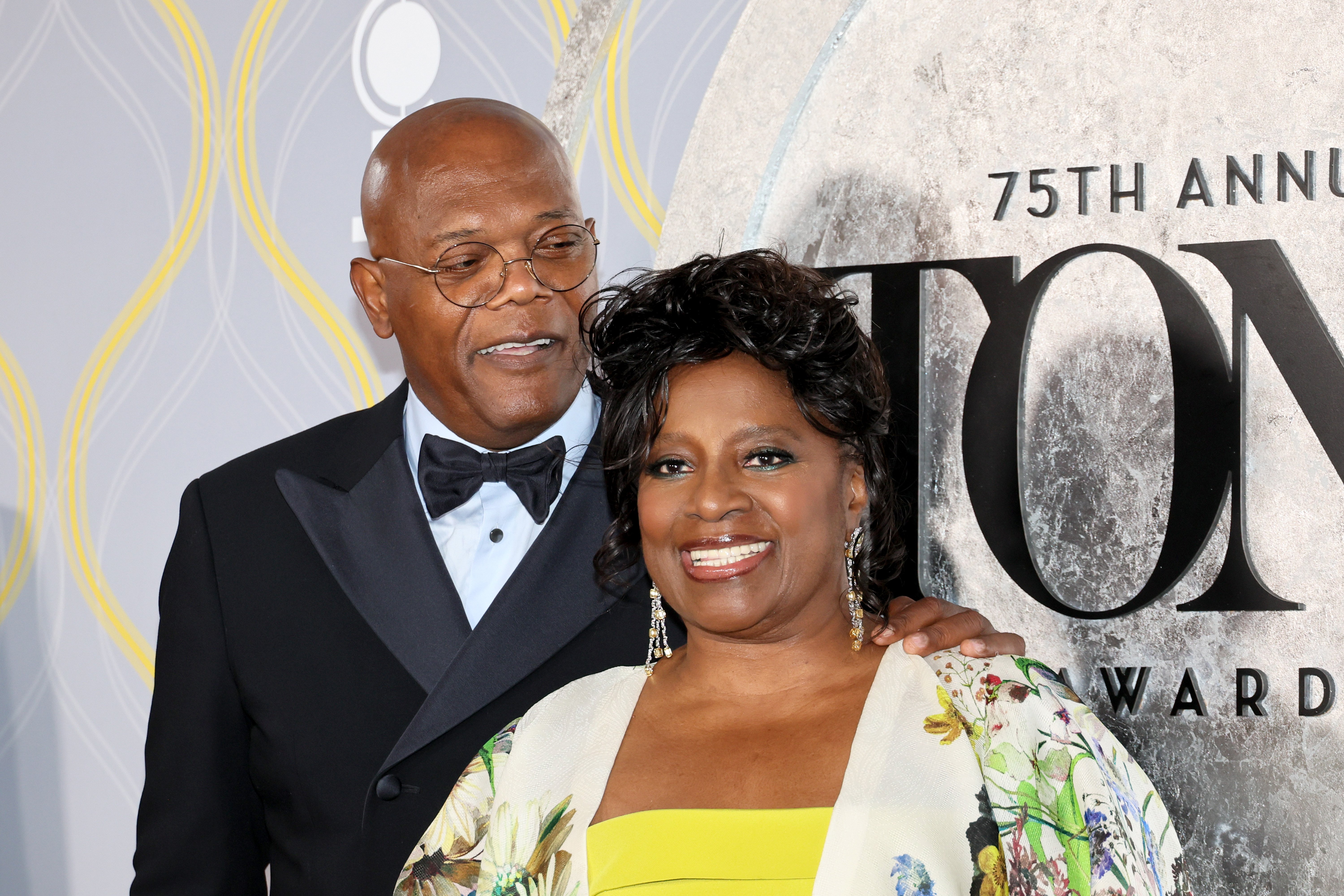 Samuel L. Jackson et LaTanya Richardson Jackson lors de la 75e cérémonie annuelle des Tony Awards, le 12 juin 2022, à New York | Source : Getty Images