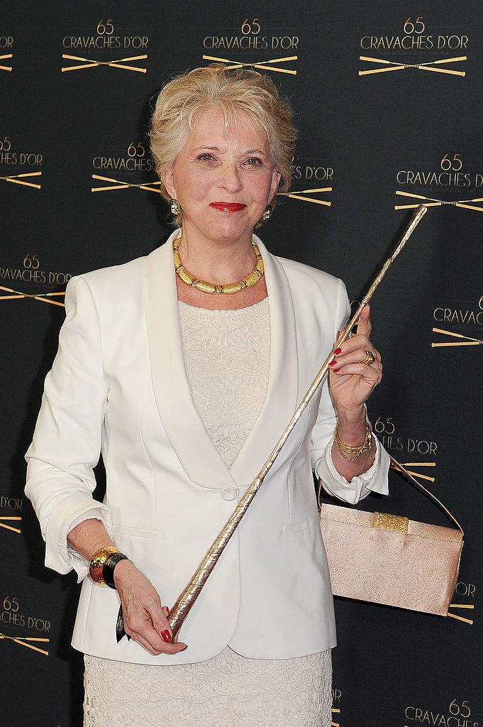 Françoise Laborde à la 65e cérémonie des Cravaches D'Or au Théâtre des Champs-Élysées le 14 mars 2014 à Paris, France | Source : Getty Images