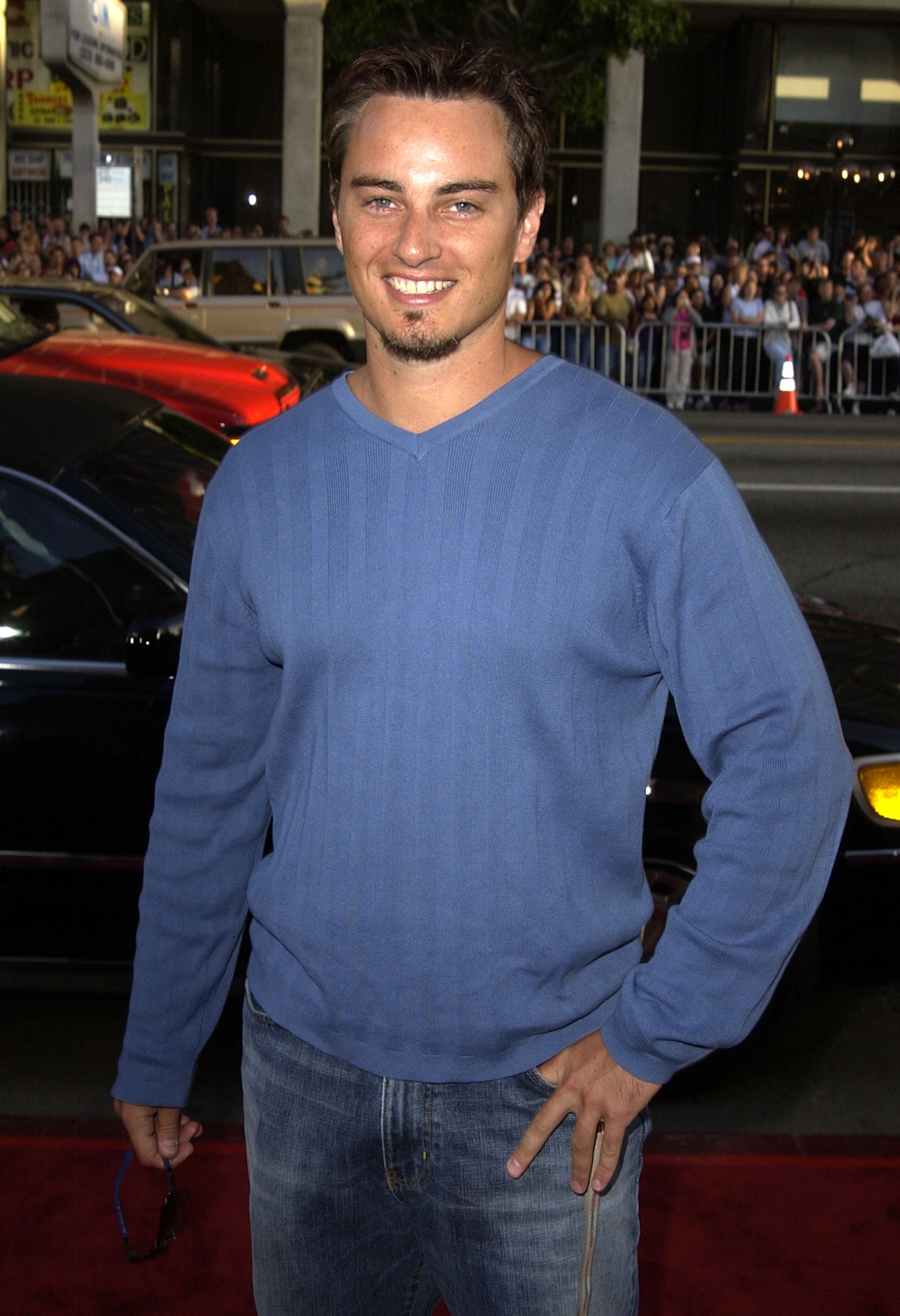 Kerr Smith lors de la première du film « Windtalkers » au Grauman's Chinese Theatre à Hollywood, Californie, le 11 juin 2002 | Source : Getty Images