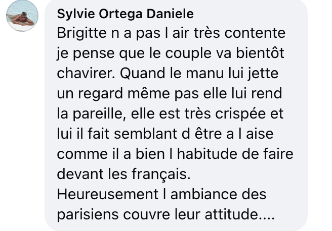 Commentaire d'internaute sur l'apparence de Brigitte Macron | Source : capture Facebook@Gala