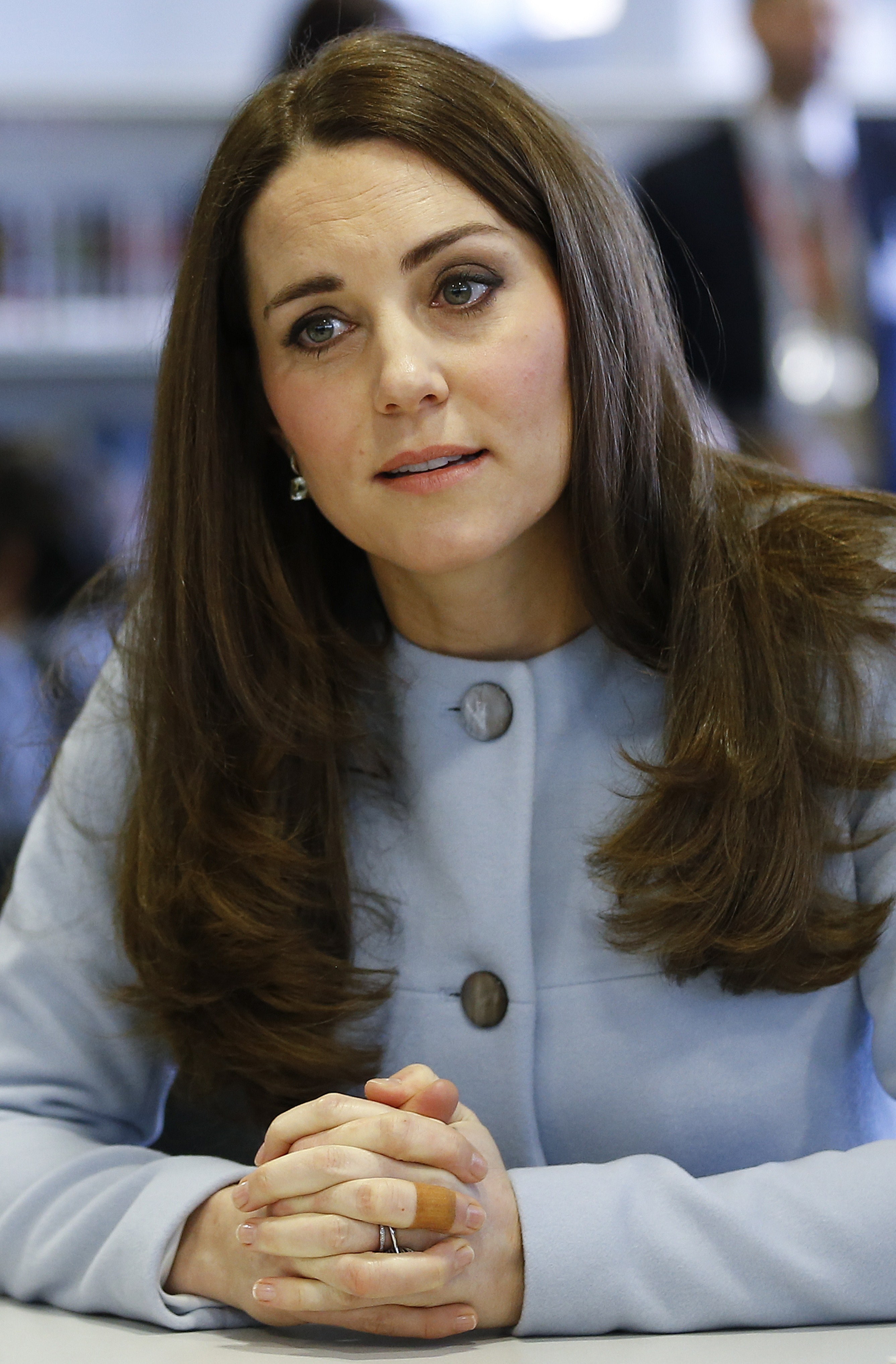 La princesse Catherine lors de sa visite à la Kensington Aldridge Academy à Londres, en Angleterre, le 19 janvier 2015 | Source : Getty Images