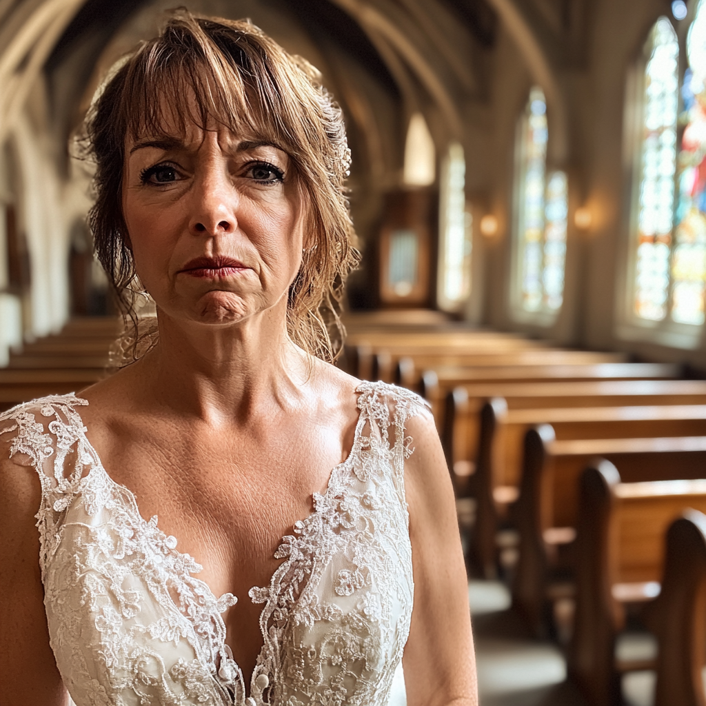 Une mariée bouleversée | Source : Midjourney