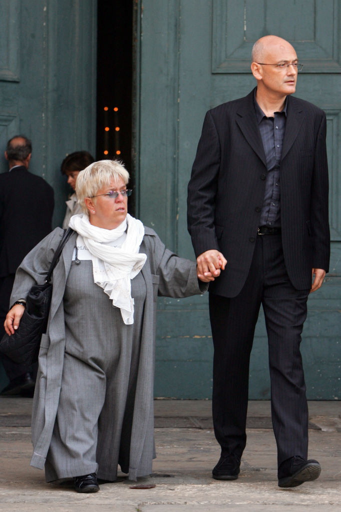 Mimie Mathy et son mari Benoist Gérard | Source : Getty Images