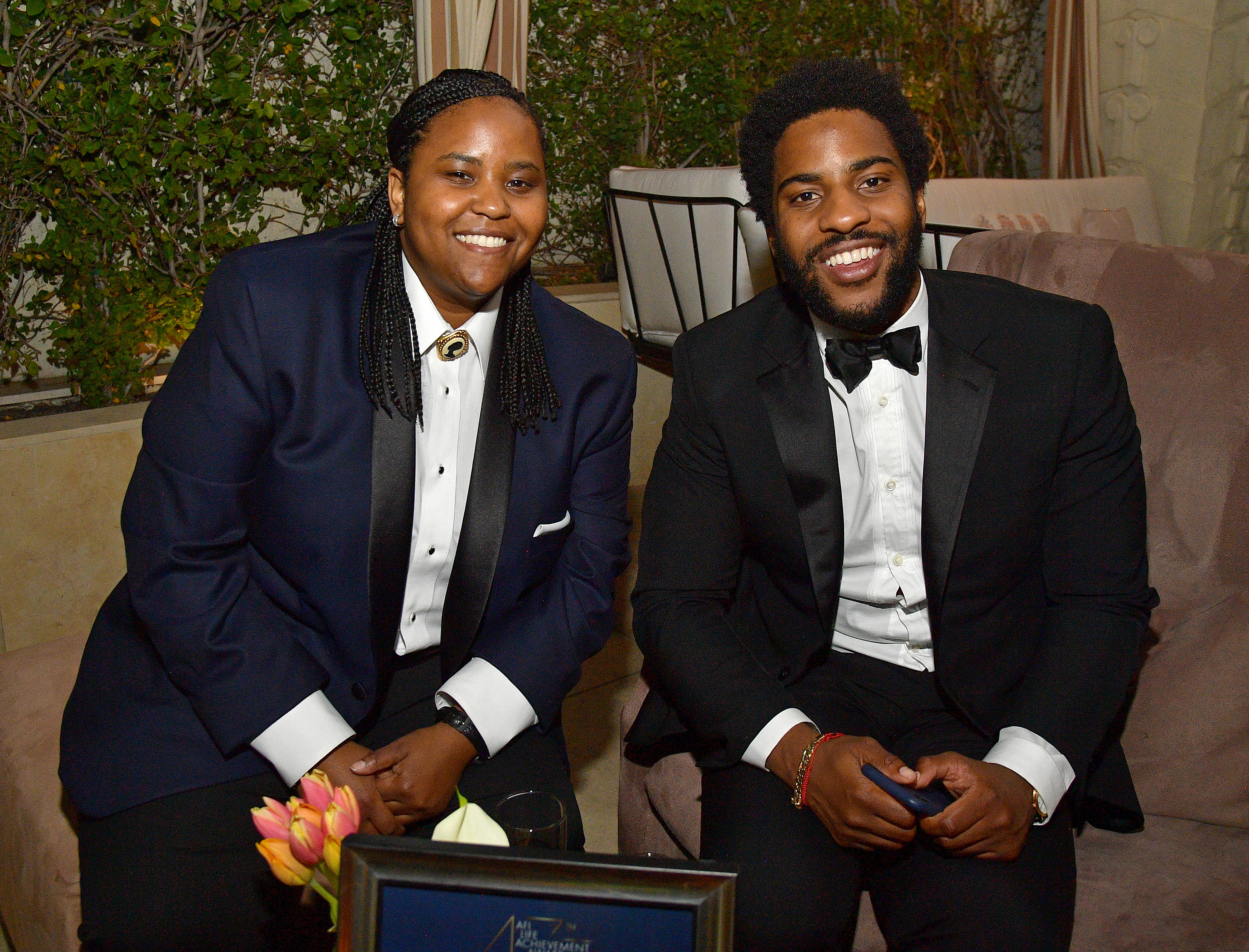 Katia et Malcolm Washington lors de la 47e édition du prix AFI Life Achievement Award organisé en l'honneur de Denzel Washington à Hollywood, en Californie, le 6 juin 2019 | Source : Getty Images