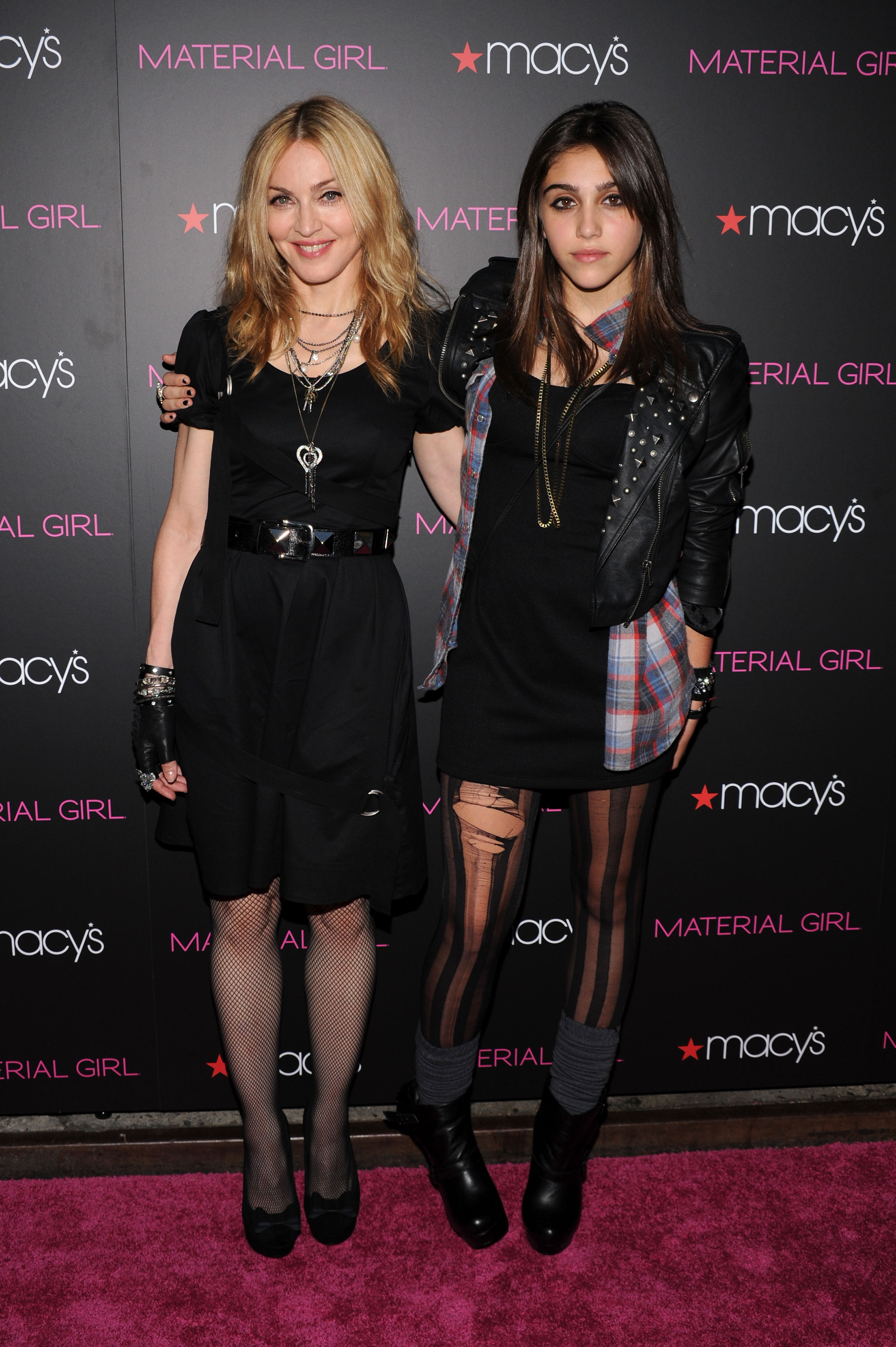Madonna et Lourdes "Lola" Leon le 22 septembre 2010 à New York | Source : Getty Images