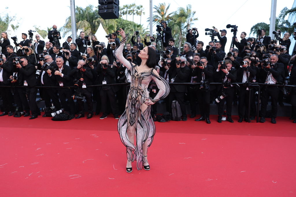 Eva Green sur le tapis rouge de "Kindness" lors de la 77e édition du Festival de Cannes, au Palais des Festivals, le 17 mai 2024 à Cannes, en France. | Source : Getty Images
