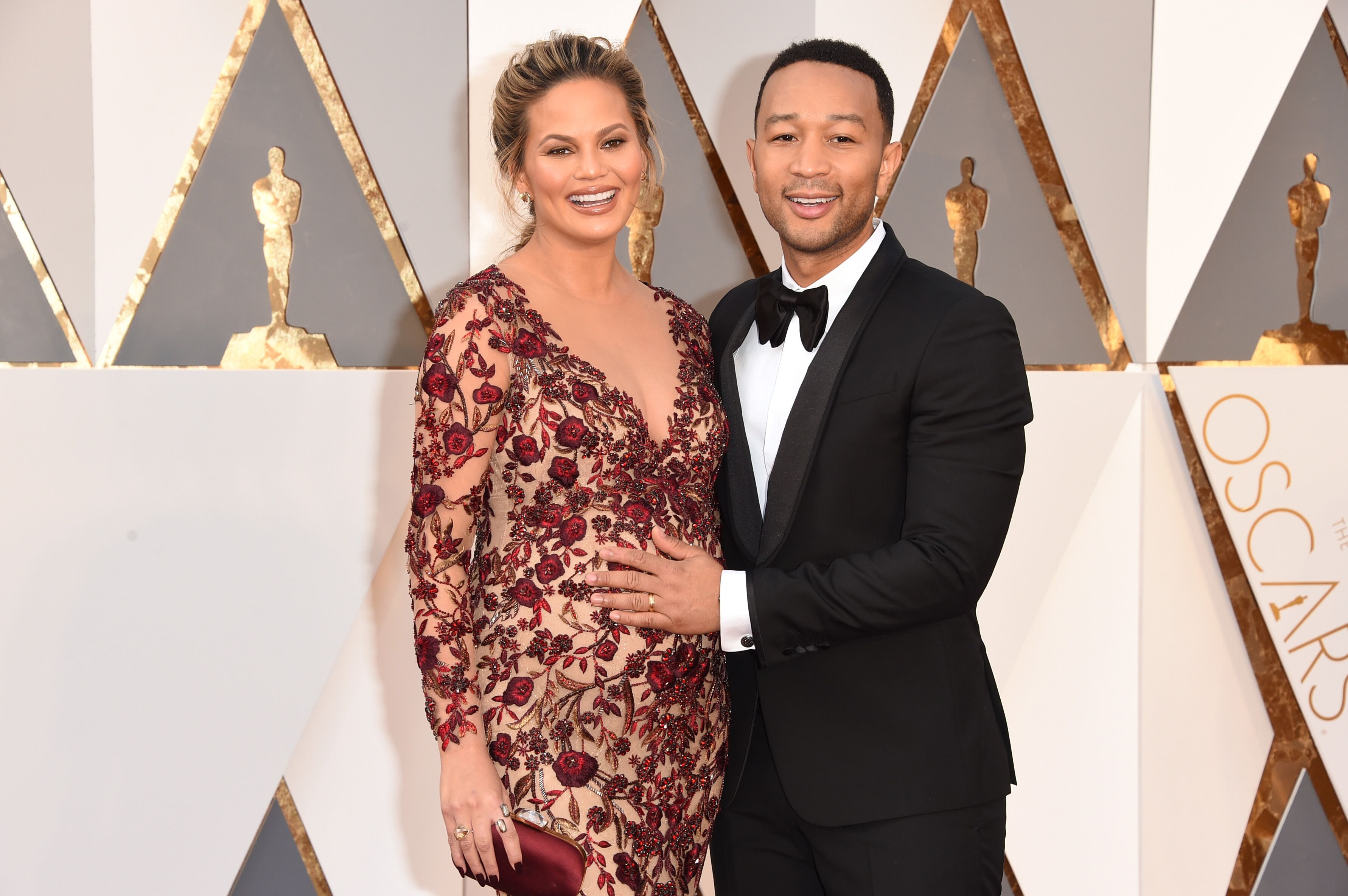 Chrissy Teigen et John Legend à la 88ème cérémonie des Oscars | Photo: Getty Images