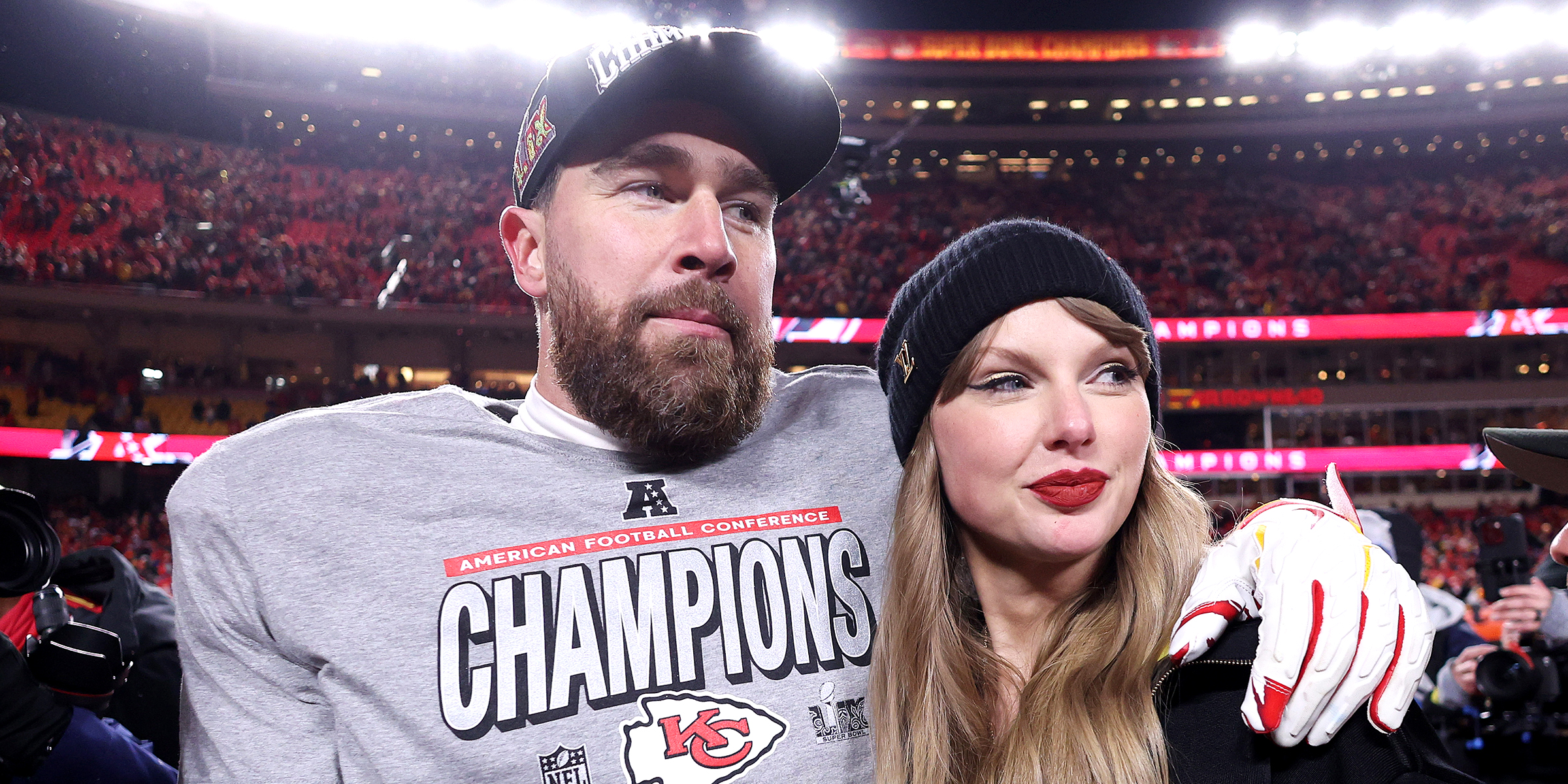 Travis Kelce et Taylor Swift | Source : Getty Images