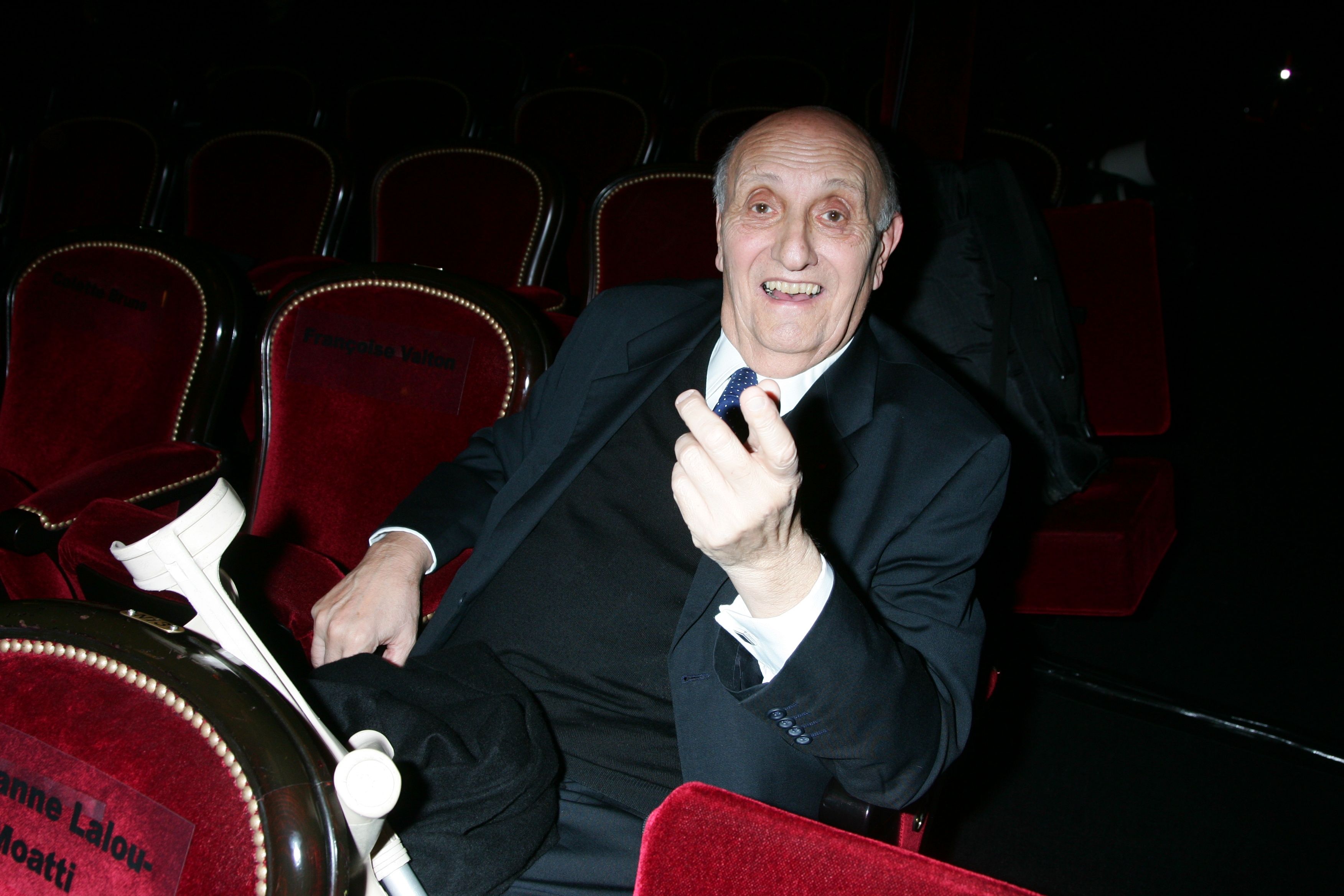Cérémonie des César au Théâtre du Châtelet à Paris, France le 22 février 2008 - Pierre Tchernia. 