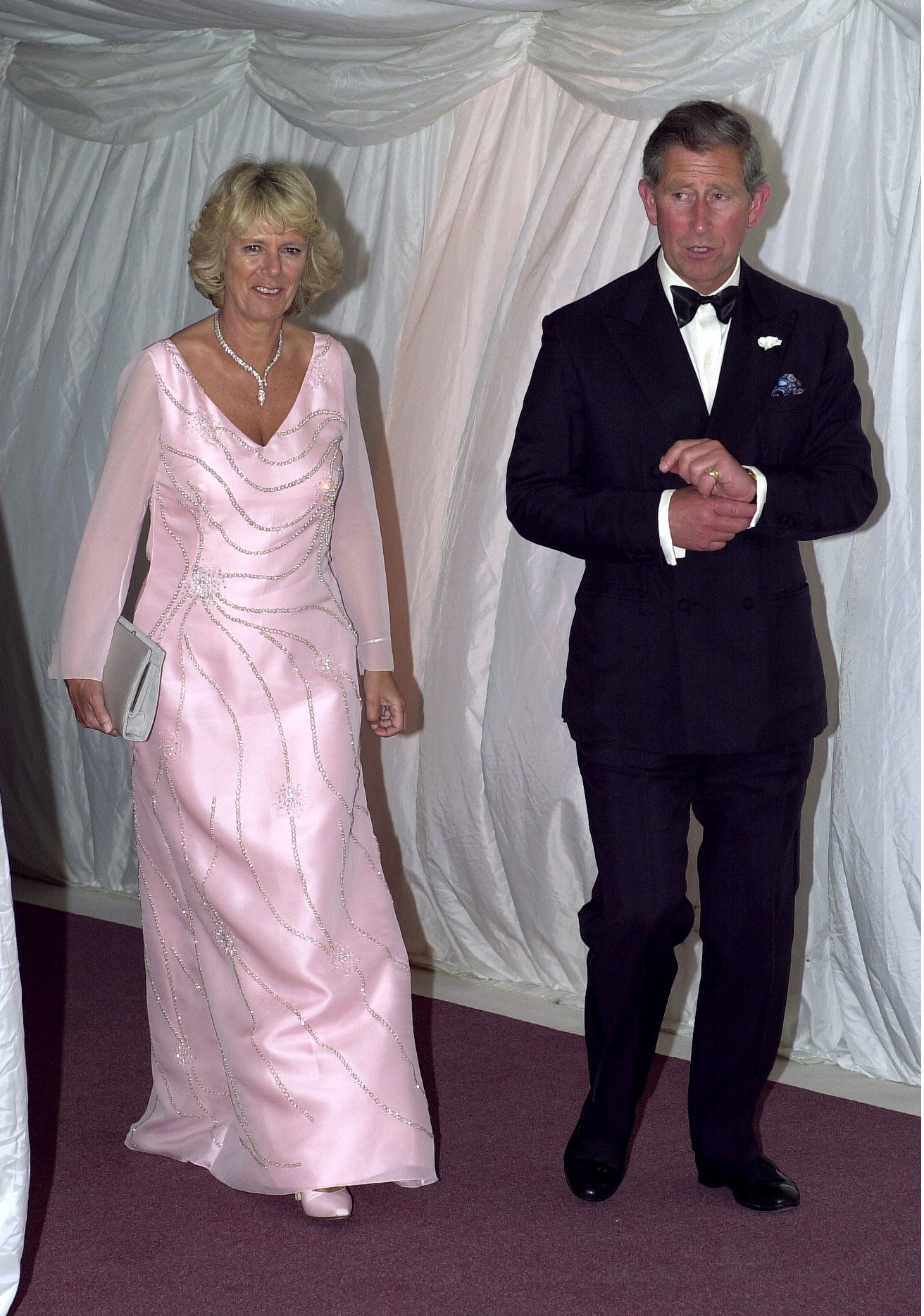 Le Prince Charles et Camilla Parker-Bowles lors du dîner de gala de la Fondation du Prince à Londres | Source : Getty Images