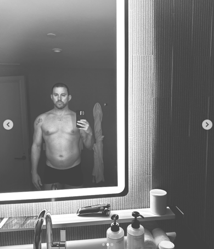 La photo montre Channing Tatum avec une silhouette plus imposante lors d'une de ses transformations physiques les plus importantes pour un rôle | Source : Instagram/channingtatum