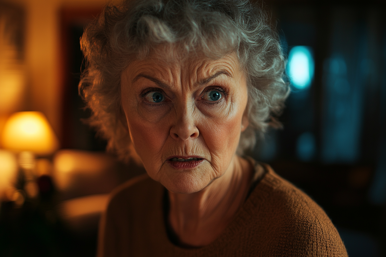 Une femme âgée qui parle | Source : Midjourney