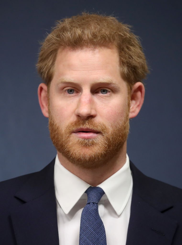 Le prince Harry, duc de Sussex, prononce un discours lors de sa participation à la manifestation du Chatham House Africa Programme sur le thème “Mine, transparence, conservation et développement économique en Angola" à Chatham House | Photo : Getty Images