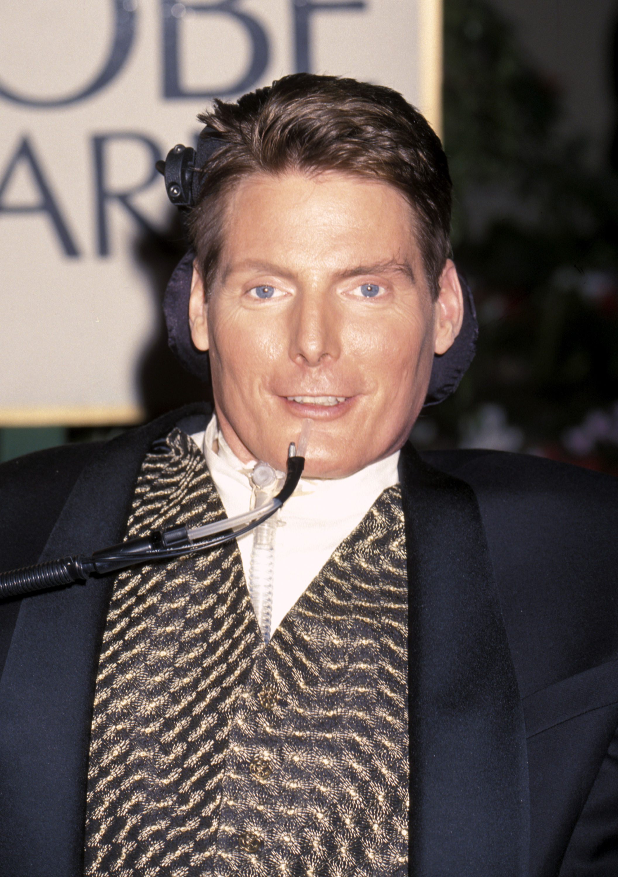 Christopher Reeve lors de la 56e cérémonie annuelle des Golden Globe Awards, le 24 janvier 1999, à Beverly Hills, en Californie. | Source : Getty Images