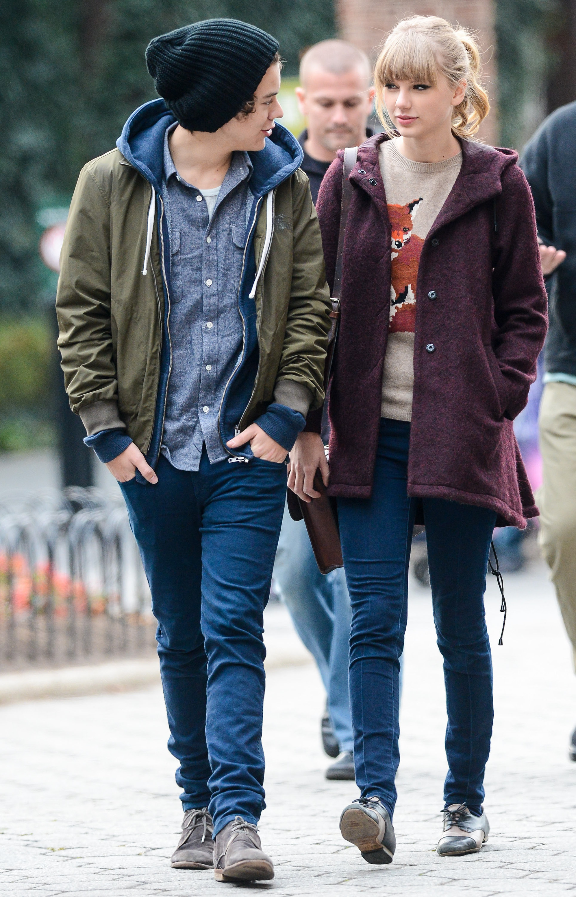 Harry Styles et Taylor Swift sont vus le 02 décembre 2012 à New York. | Source : Getty Images