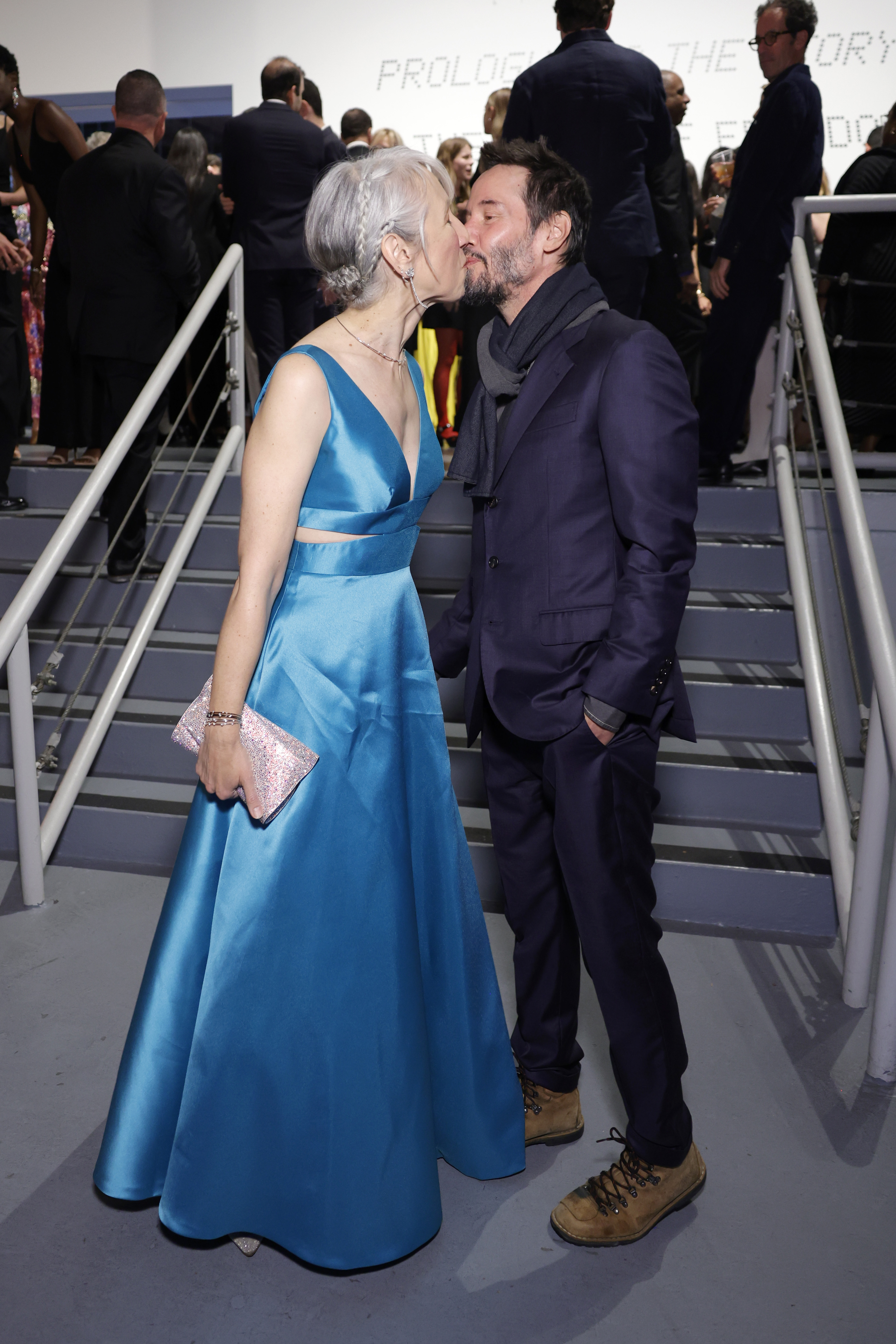 Alexandra Grant et Keanu Reeves au gala du MOCA à Los Angeles en 2024 | Source : getty Images