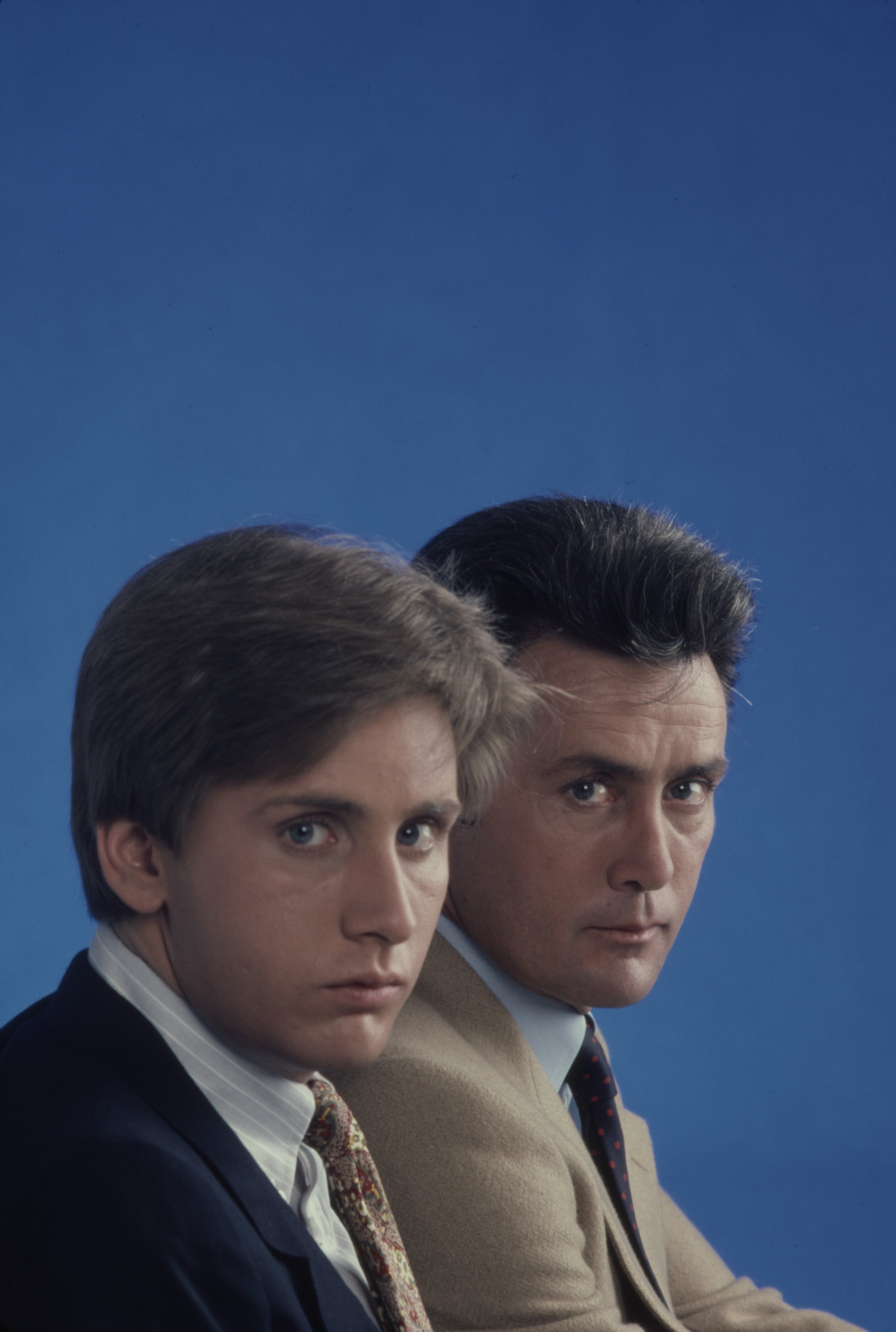 Emilio Estevez, Martin Sheen photo promotionnelle pour le téléfilm d'ABC 'In the Custody of Strangers' en 1982 | Source : Getty Images