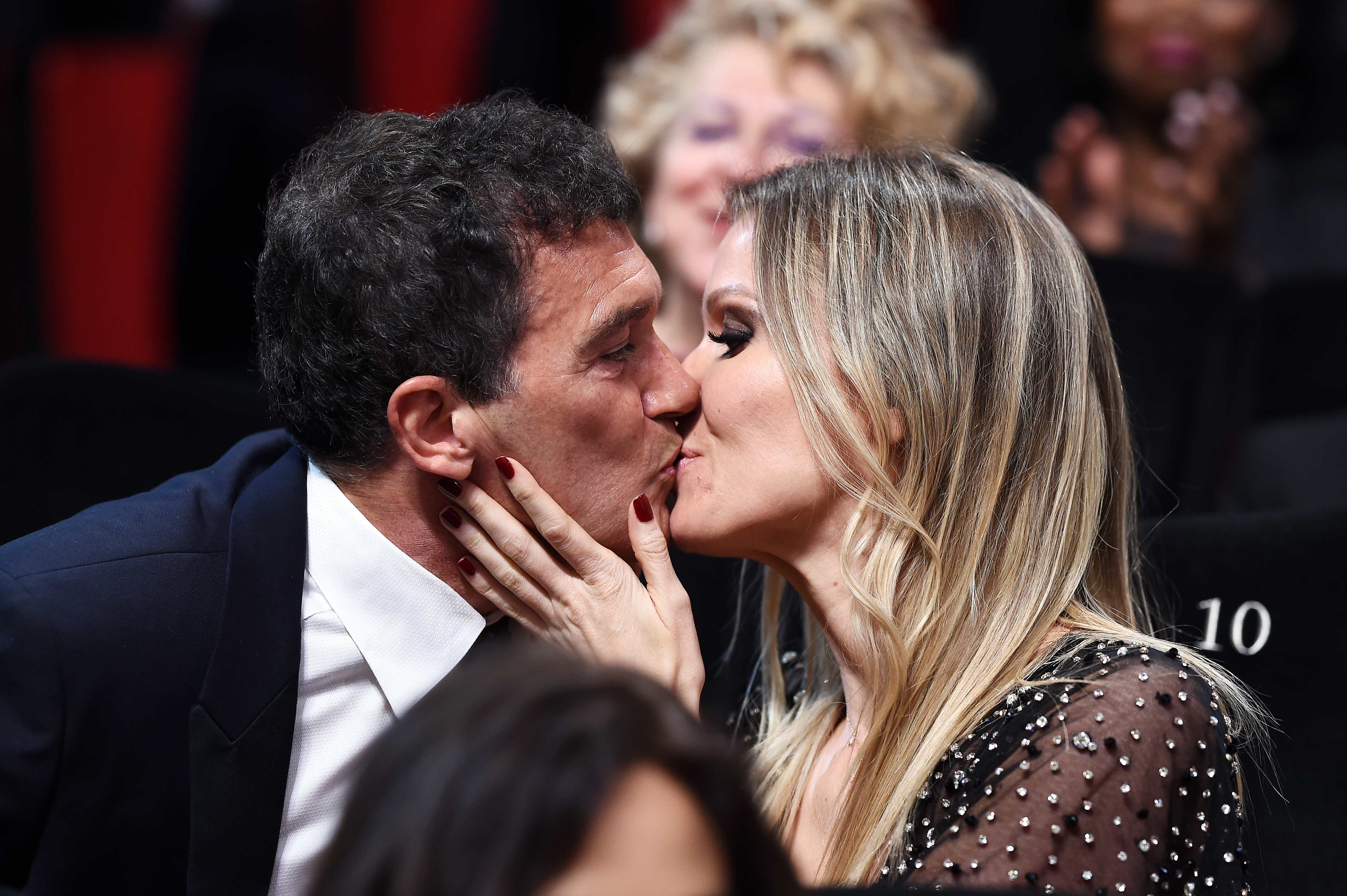 Antonio Banderas et Nicole Kimpel lors de la 72e édition du Festival de Cannes le 25 mai 2019 | Source : Getty Images