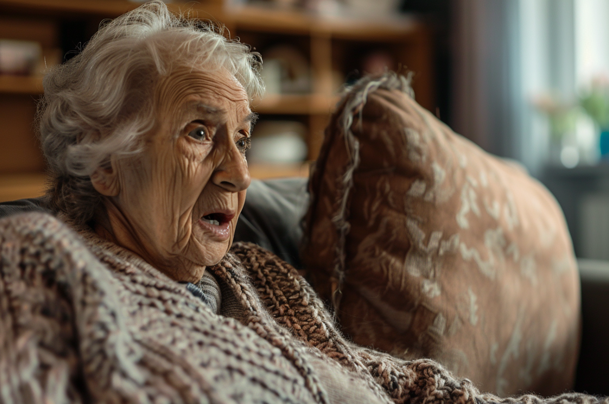 Une femme âgée choquée | Source : Pexels