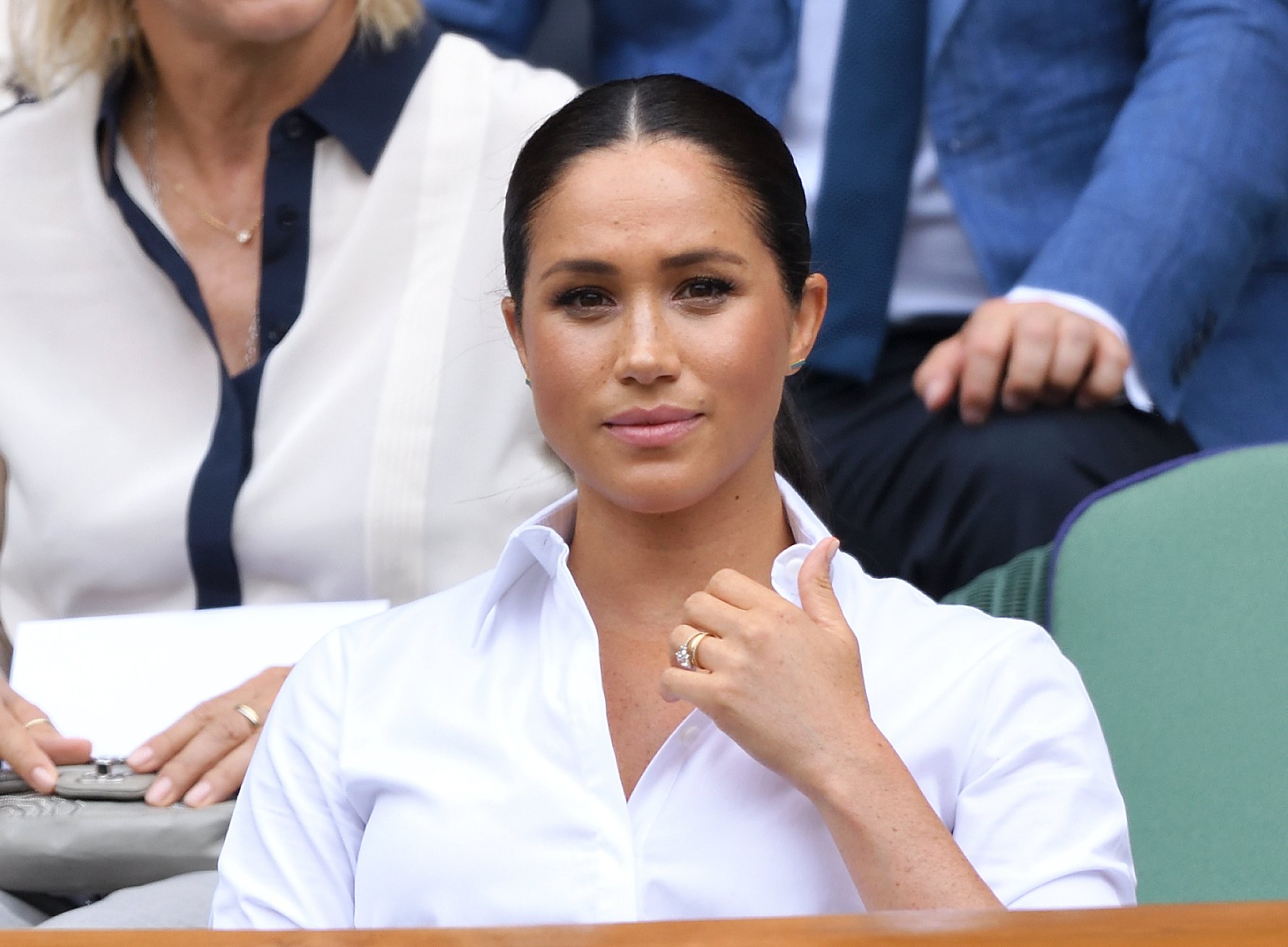 La duchesse Meghan Markle à la finale de Wimbledon | Photo : Getty Images