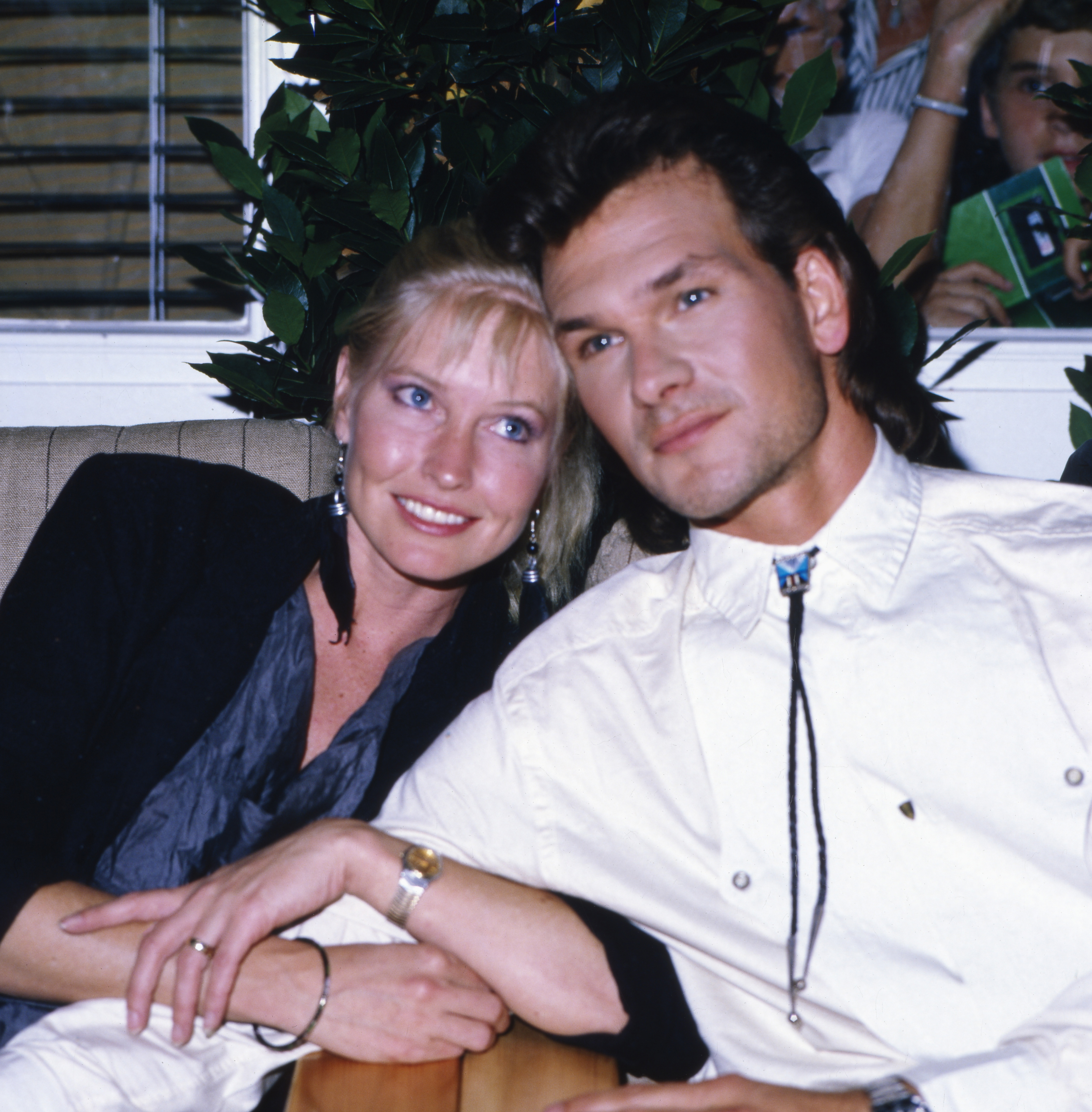 Patrick Swayze et sa femme Lisa Niemi photographiés en 1985 | Source : Getty Images