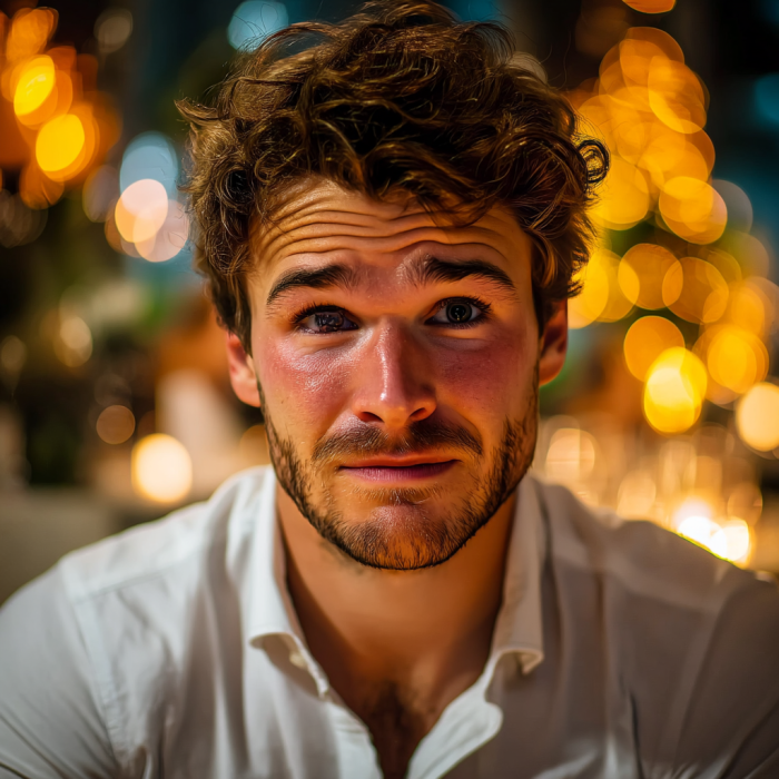 Un homme profondément émotif | Source : Midjourney