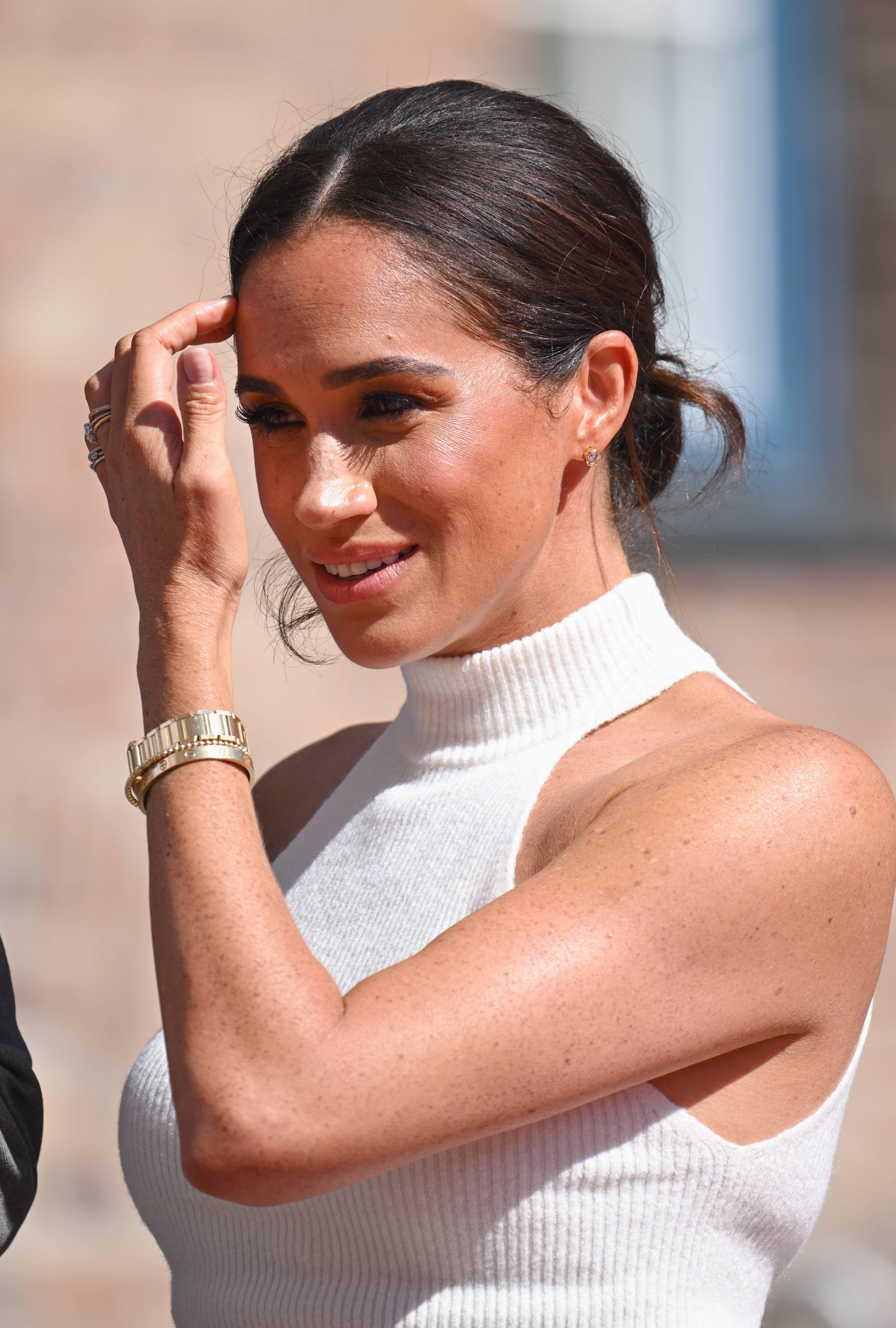 Meghan Markle lors de l'événement de lancement des Invictus Games Dusseldorf 2023 - One Year To Go à Dusseldorf, en Allemagne, le 6 septembre 2022 | Source : Getty Images