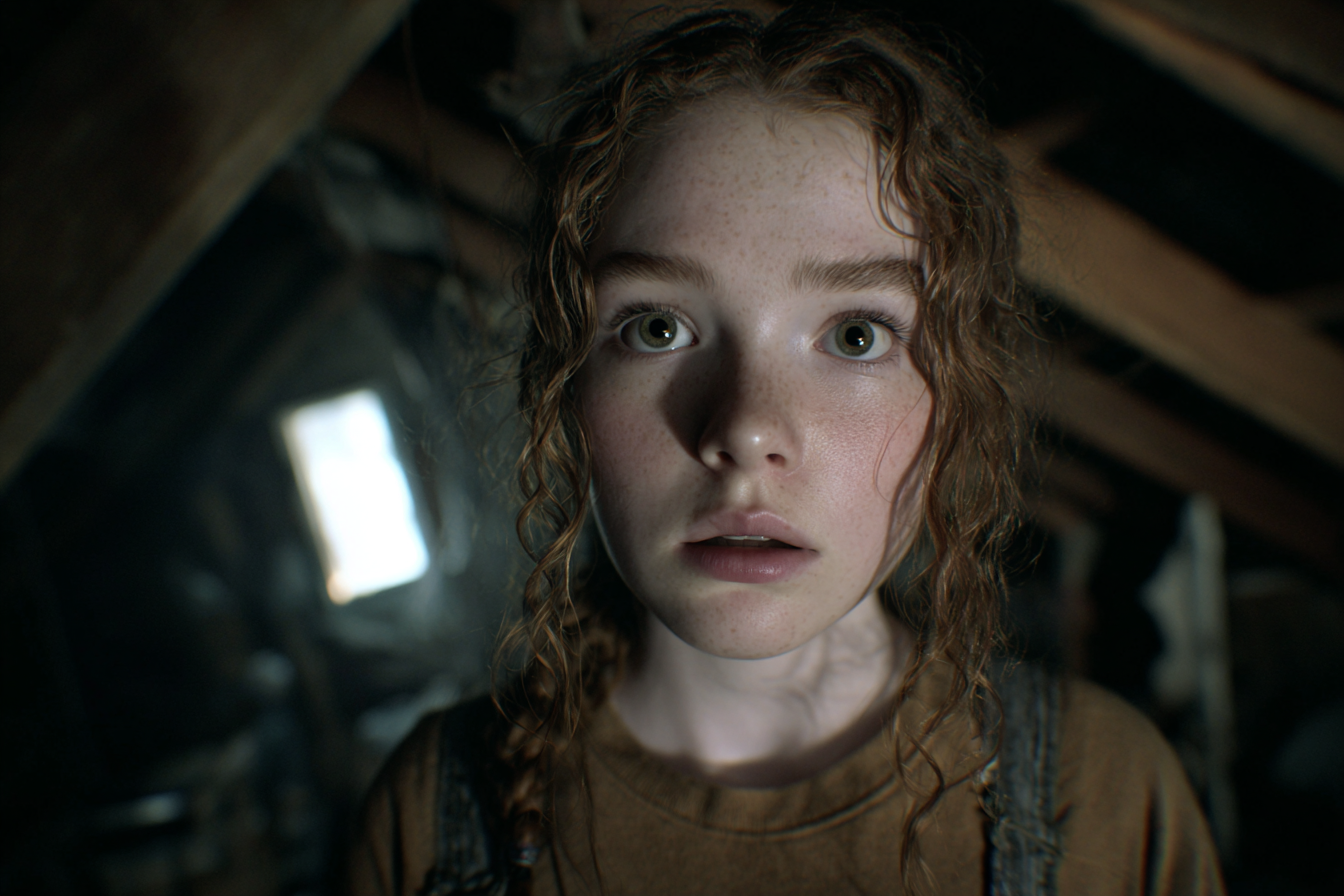 Une fille étonnée | Source : Midjourney