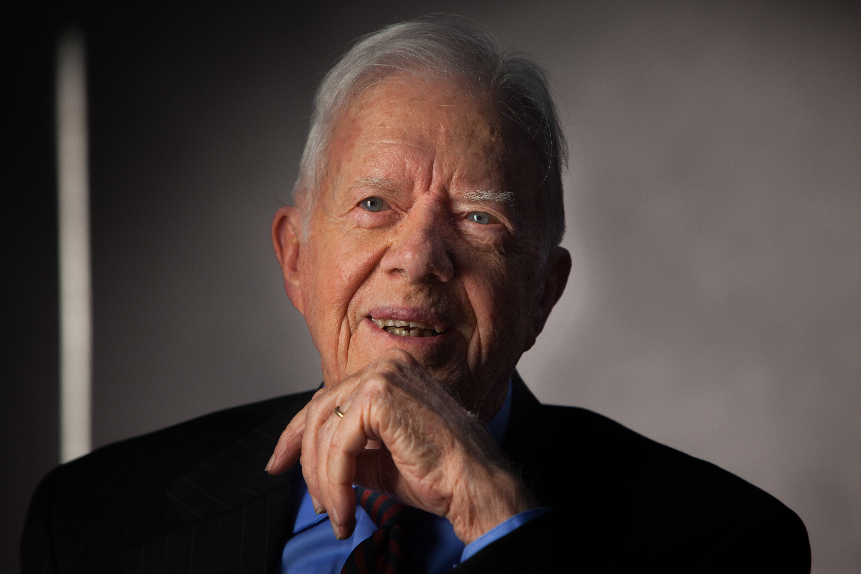 L'ancien président Jimmy Carter photographié au Centre Carter à Atlanta, en Géorgie, le 14 septembre 2011. | Source : Getty Images