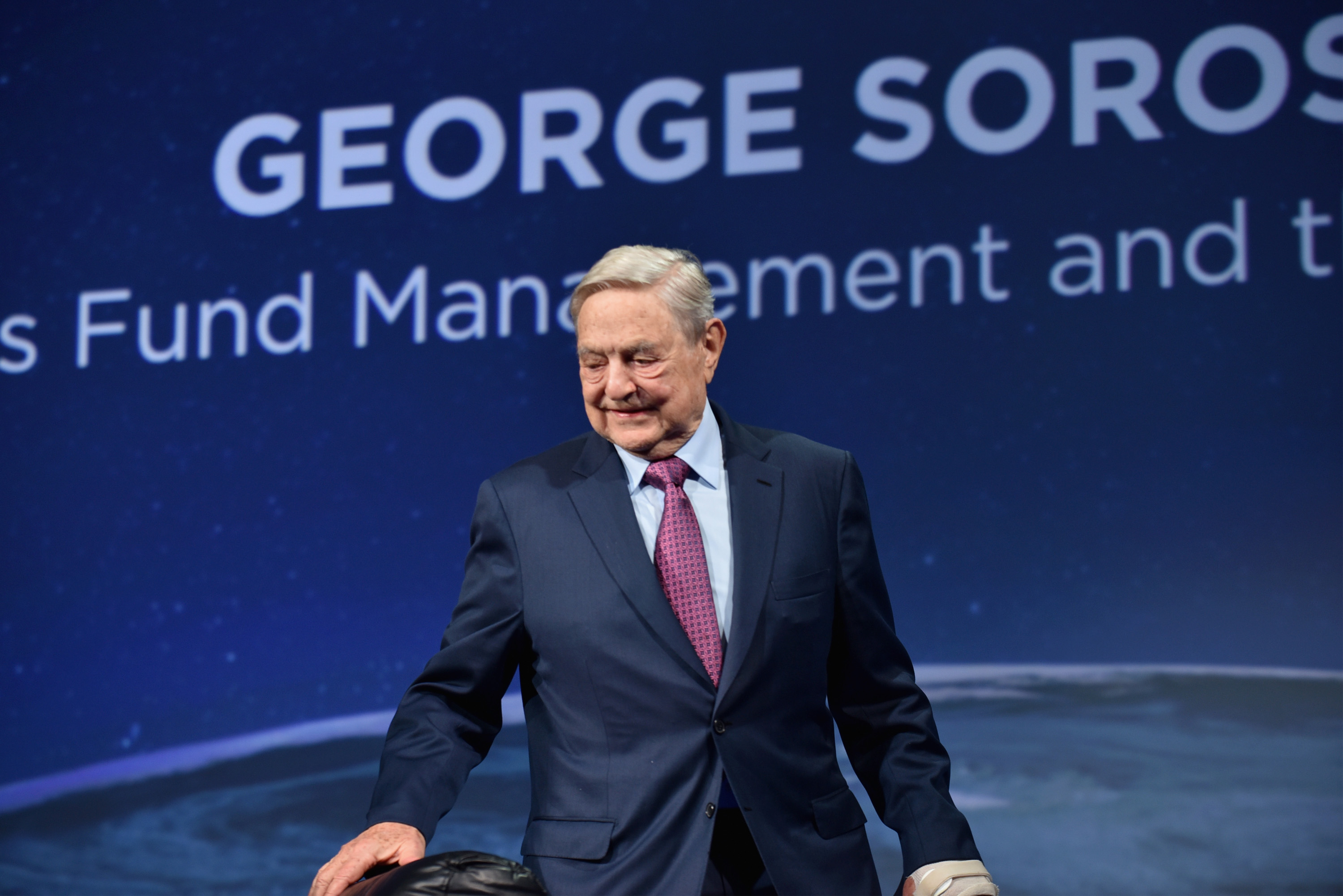 George Soros lors du deuxième jour du Concordia Summit de 2016 au Grand Hyatt New York le 20 septembre 2016 à New York City. | Source : Getty Images
