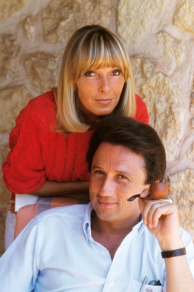 Michel Drucker et son épouse Dany Saval lors des Journées Georges Brassens, à Sète. | Source : Getty Images