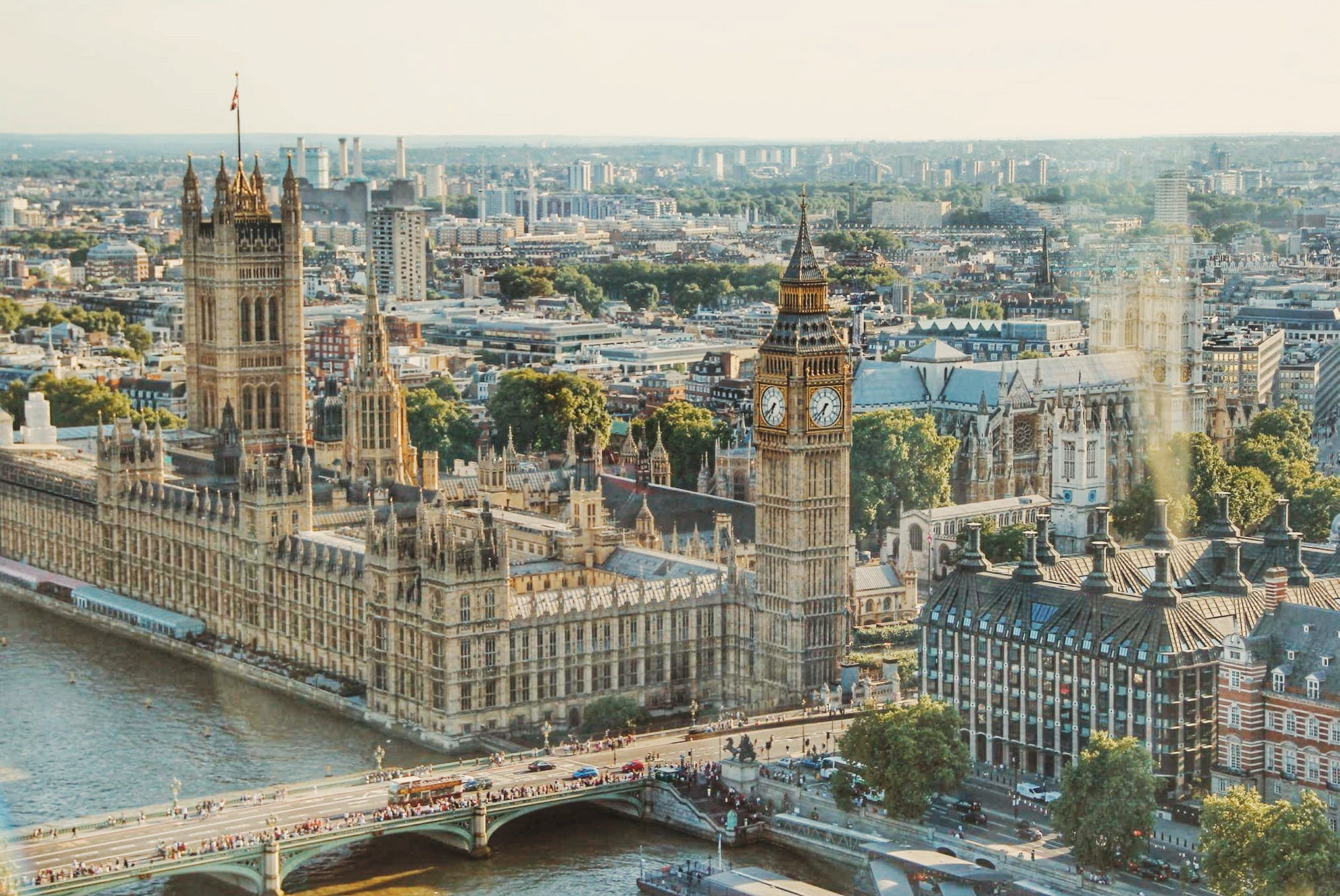 Une vue de la ville de Londres | Source : Pexels