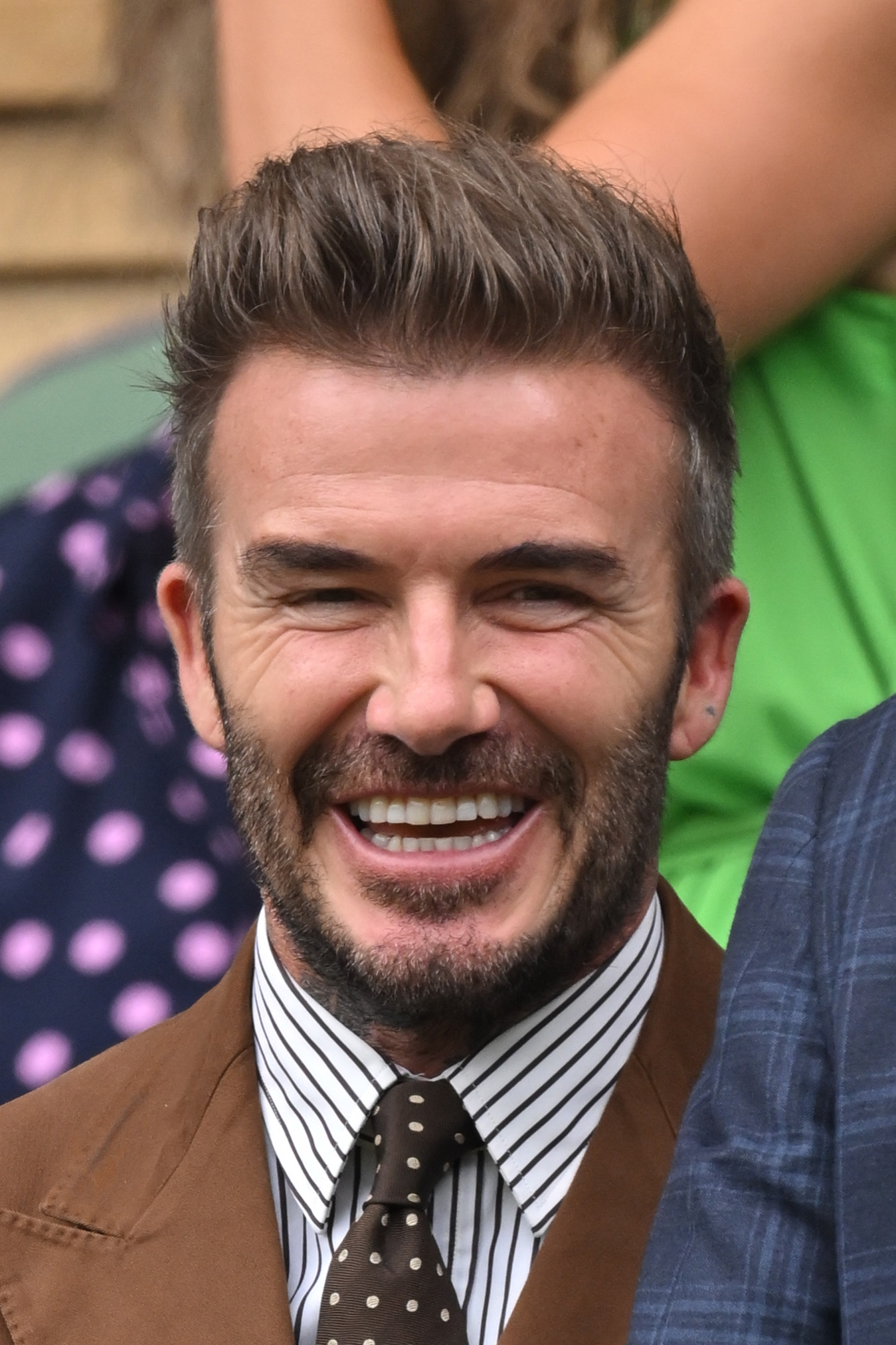 David Beckham au All England Lawn Tennis and Croquet Club le 6 juillet 2022, à Londres, en Angleterre. | Source : Getty Images