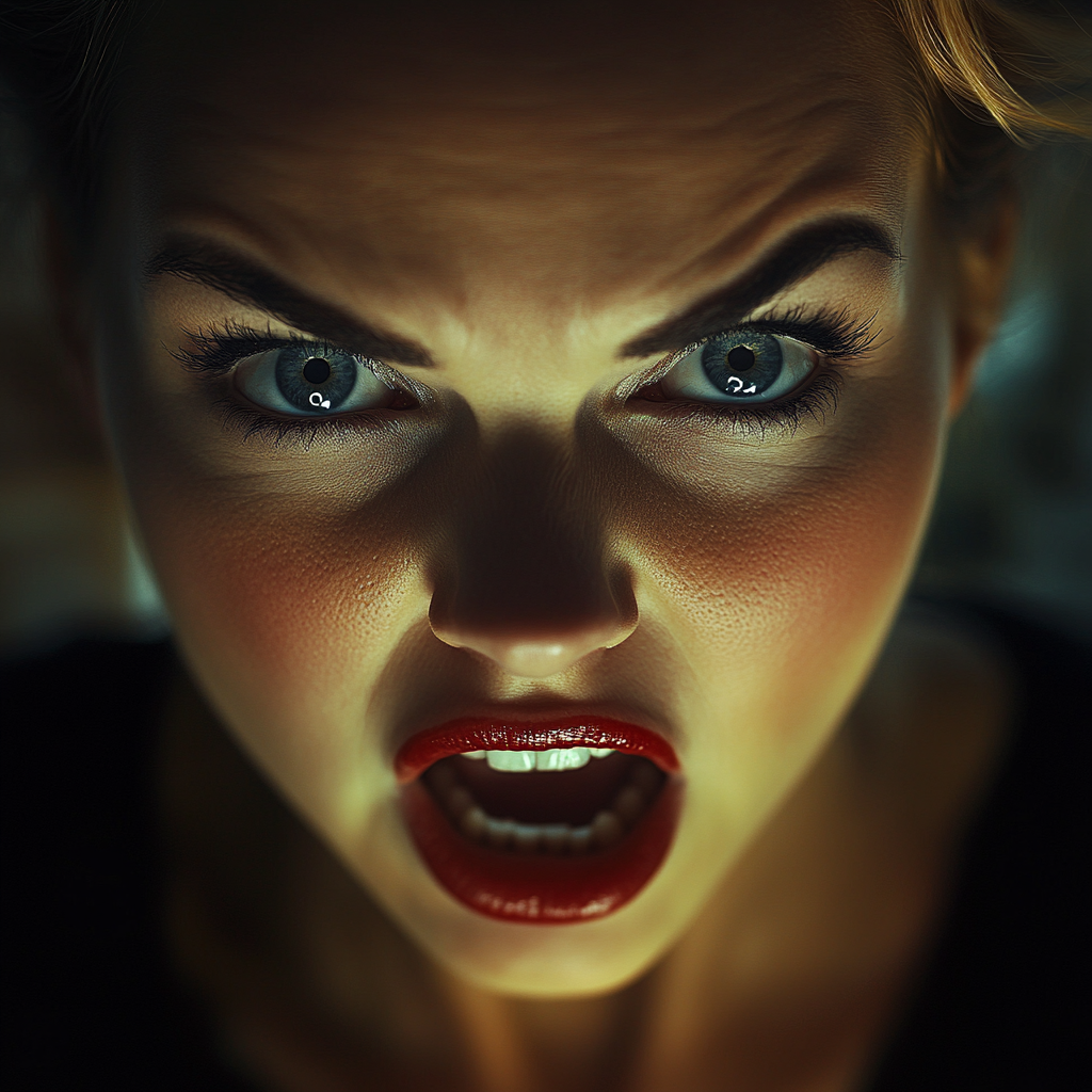 Une femme furieuse | Source : Midjourney